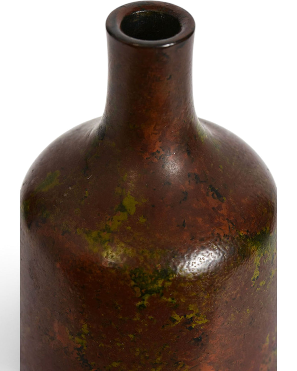 Showa Period Japanese Bronze Vase