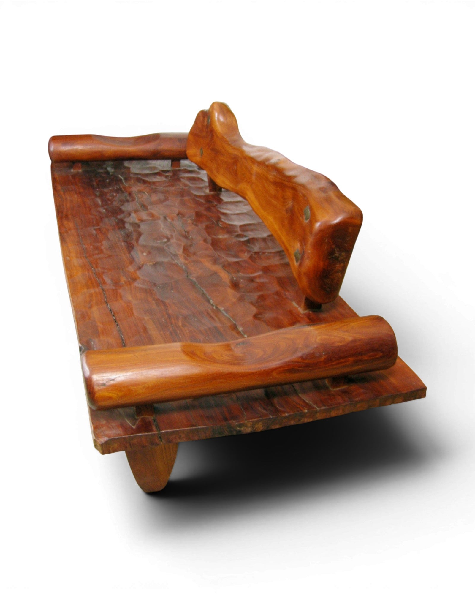 Rustic Solid Jack Wood Couch - Surround Living - 3