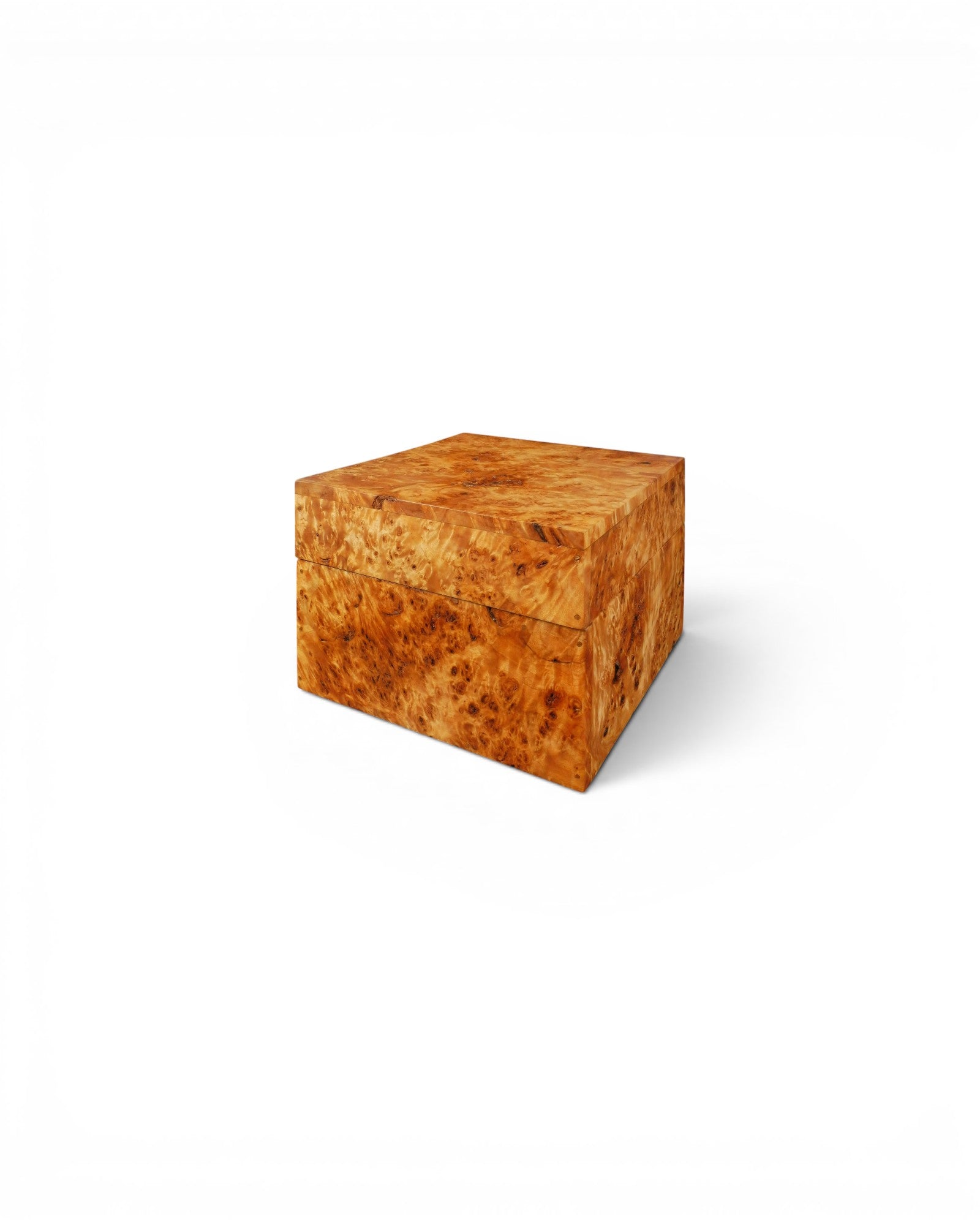 Poplar Wood Burl Box Inspired by South Sumatran Design - Surround Living - 1