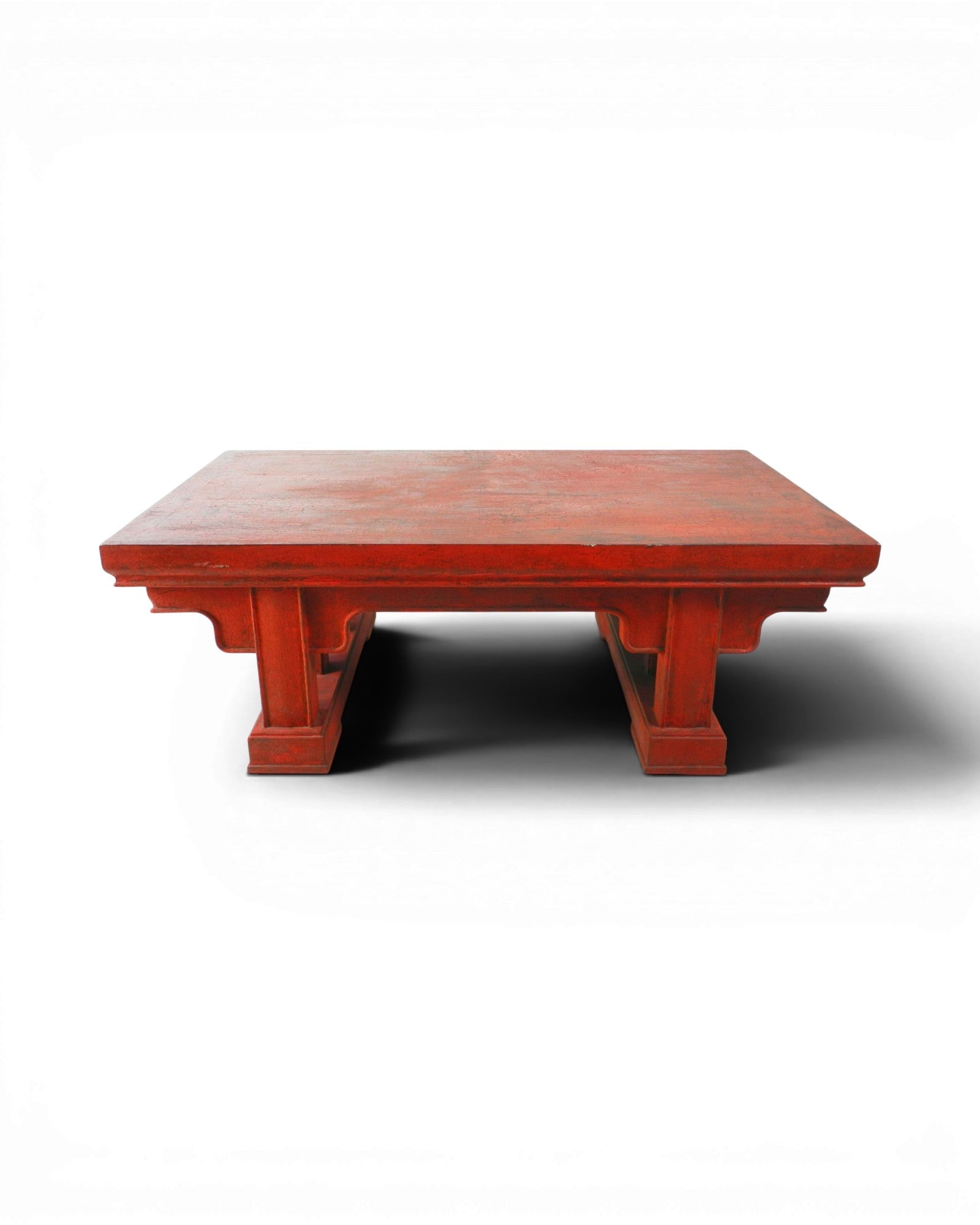 Chinese - Style Red Table in Qing Dynasty Style - Surround Living - 2