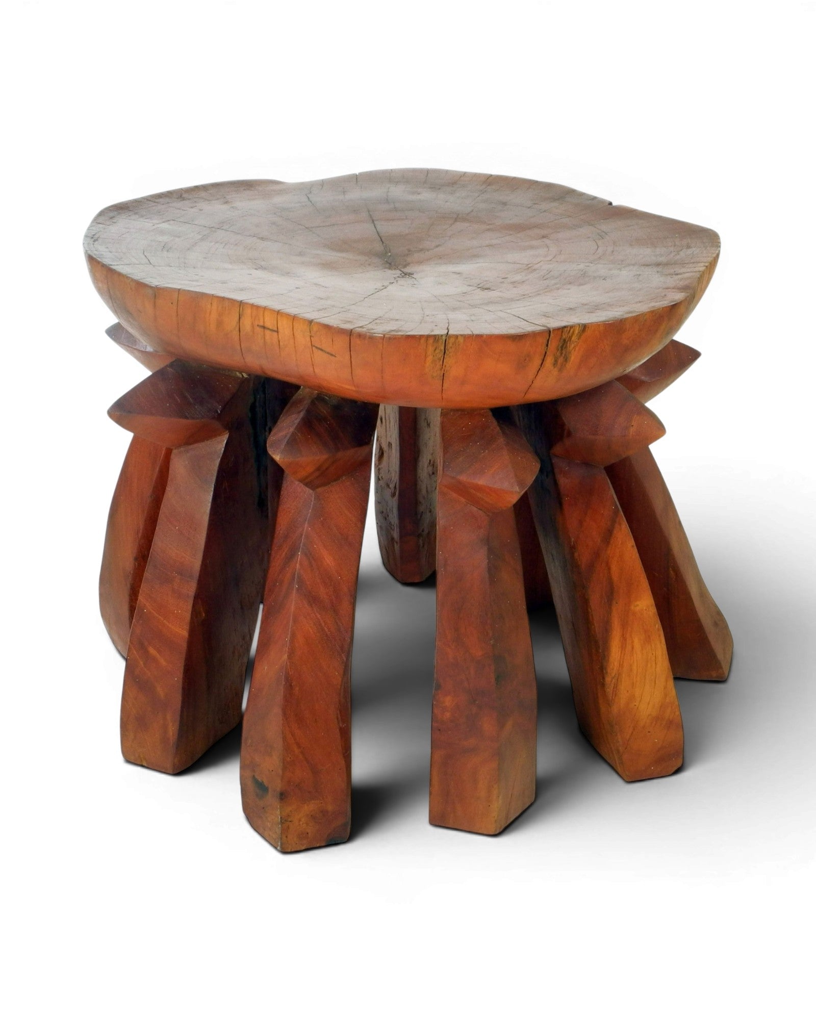 Afro - Style Stool in Hehe Tribal Style - Surround Living - 2