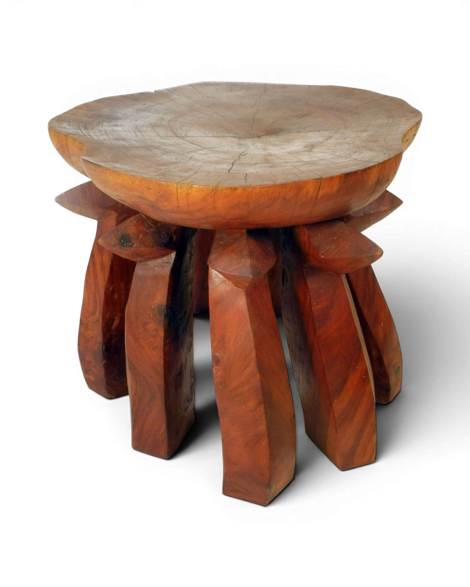 Afro - Style Stool in Hehe Tribal Style - Surround Living - 3