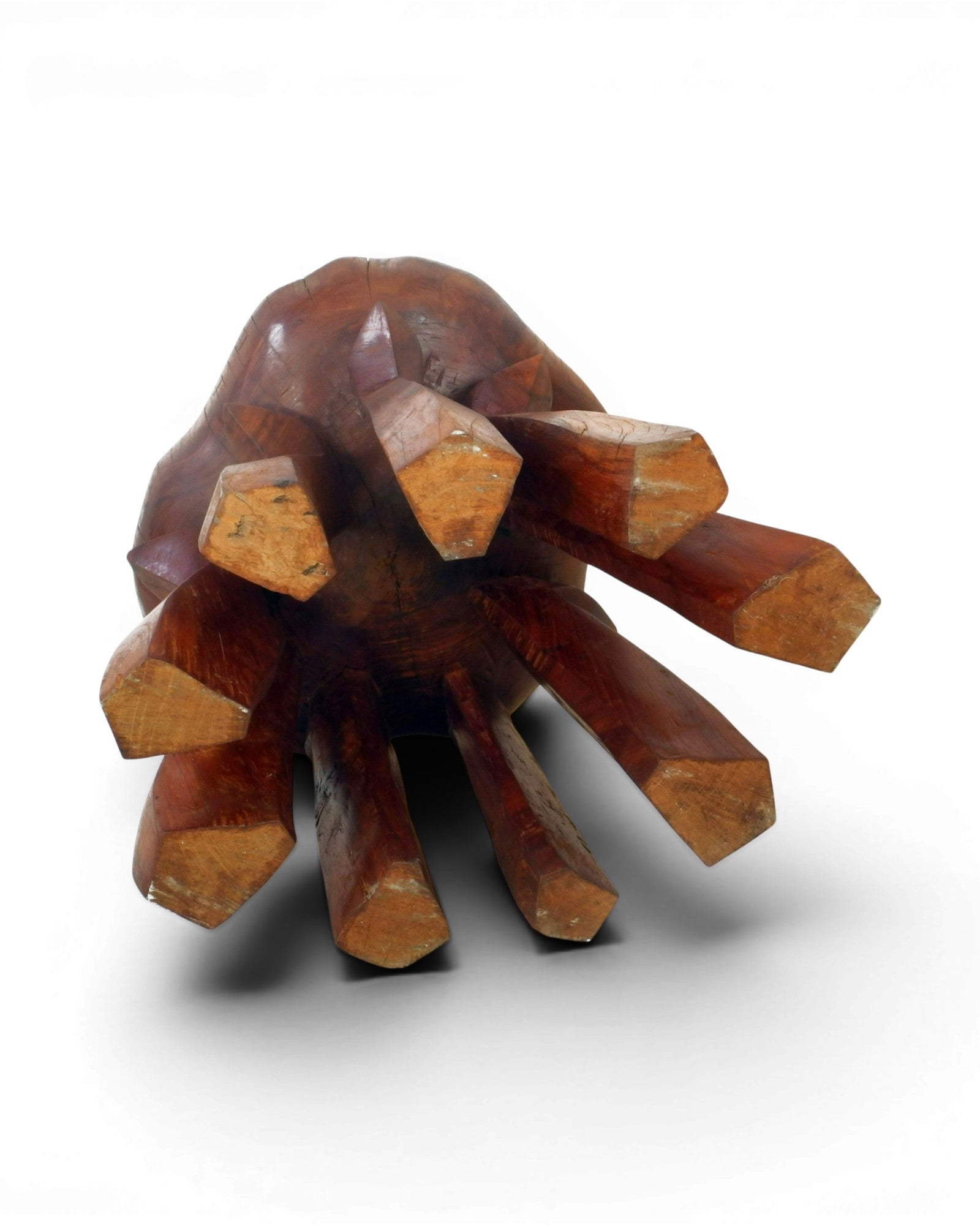 Afro - Style Stool in Hehe Tribal Style - Surround Living - 6