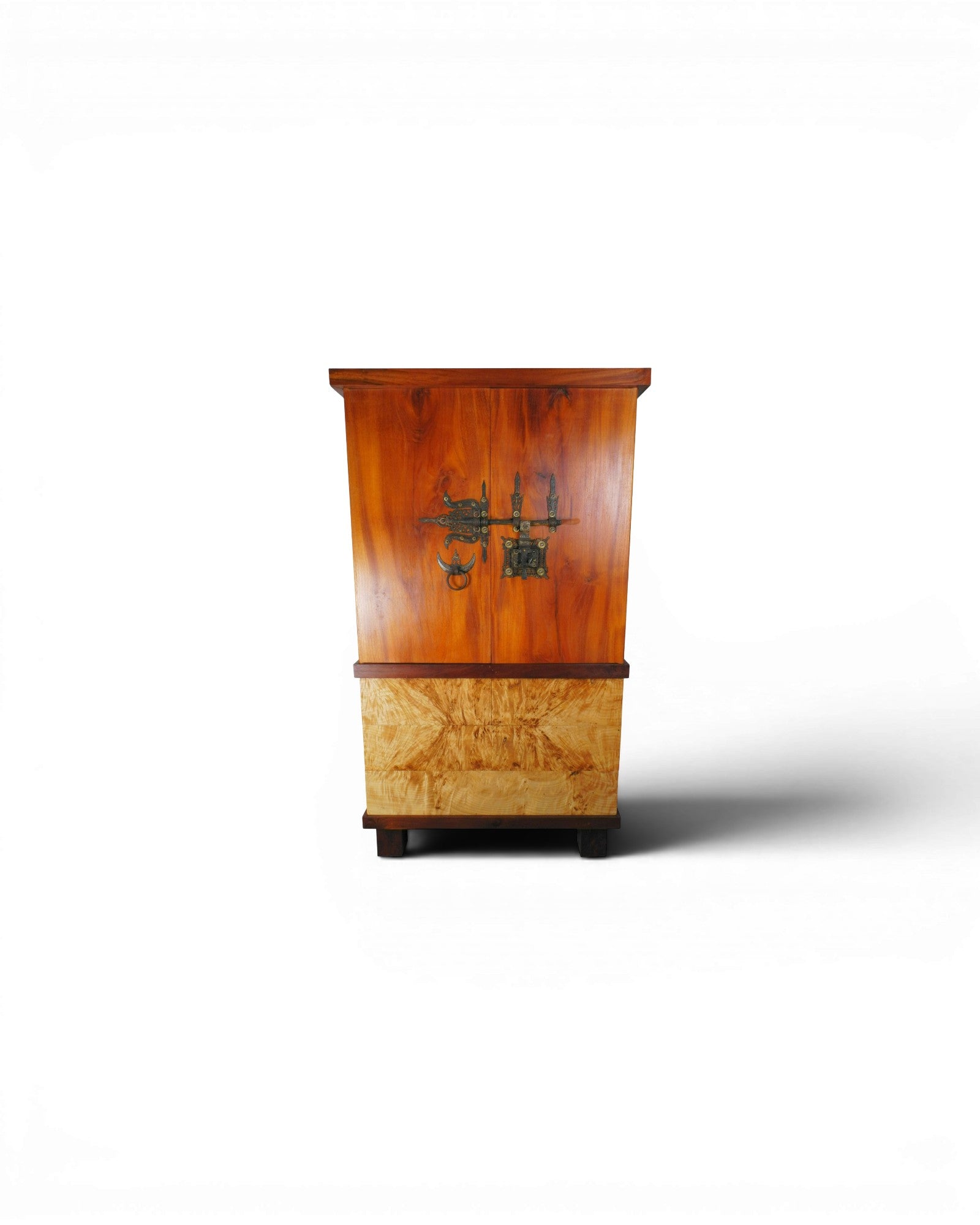 Jack Wood Cabinet with Poplar Burl Drawers - Surround Living - 1