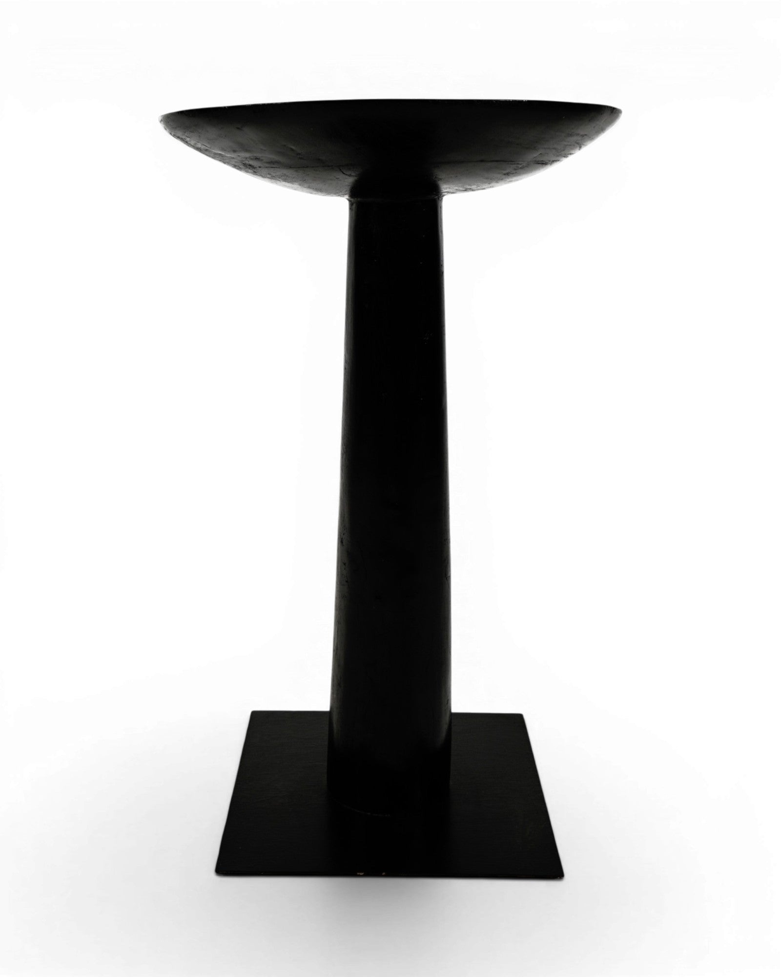 Black Lacquered Pedestal Tables - Set of 2 - Surround Living - 4