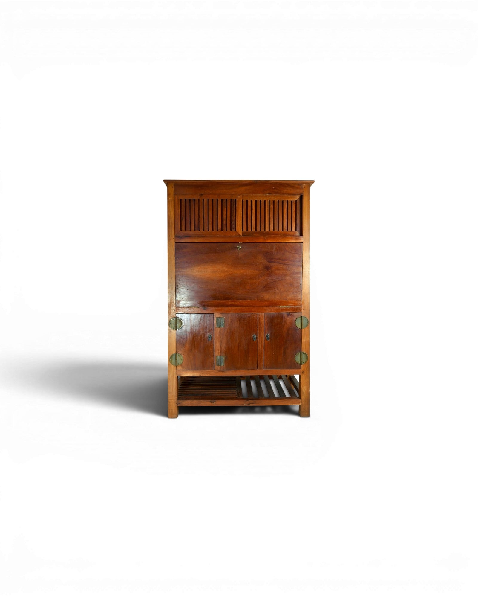 Japanese - Style Fall - Front Secretaire Desk - Surround Living - 1