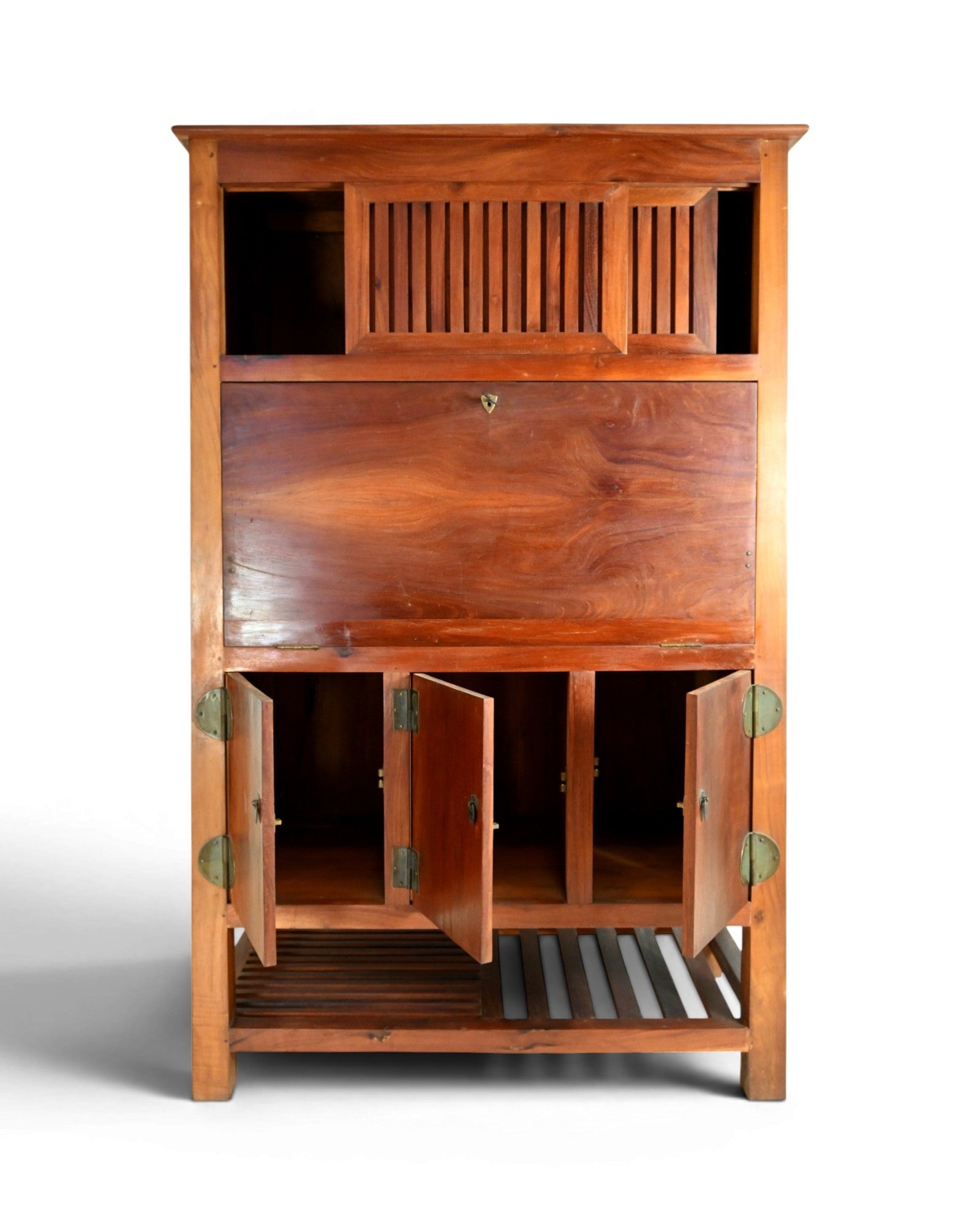 Japanese - Style Fall - Front Secretaire Desk - Surround Living - 3