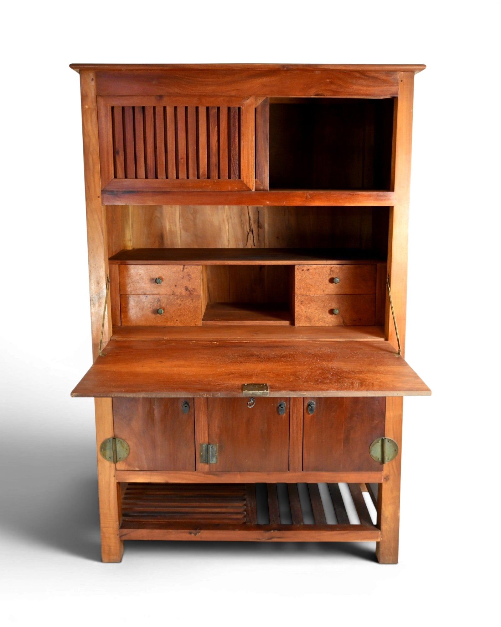Japanese - Style Fall - Front Secretaire Desk - Surround Living - 4