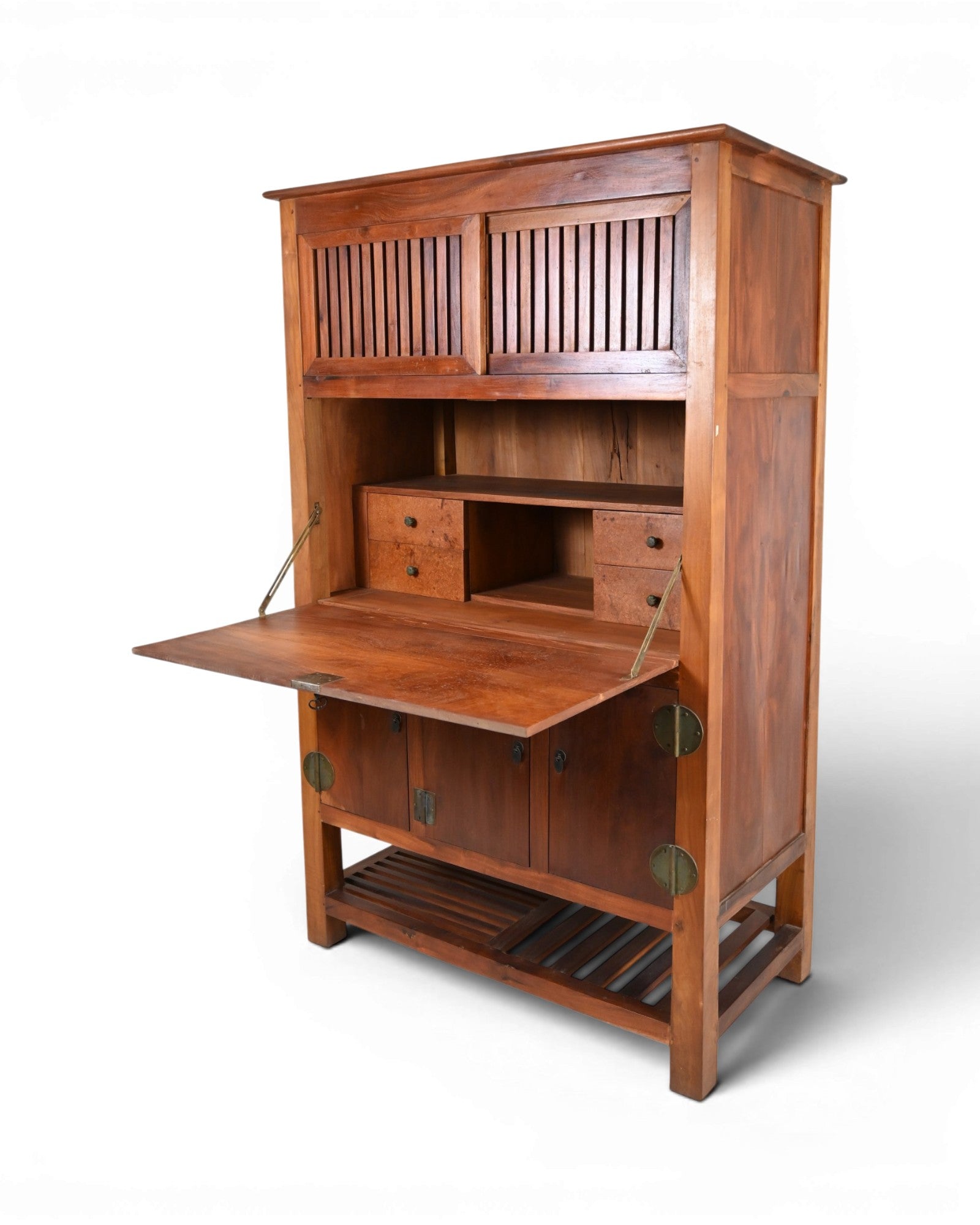 Japanese - Style Fall - Front Secretaire Desk - Surround Living - 6