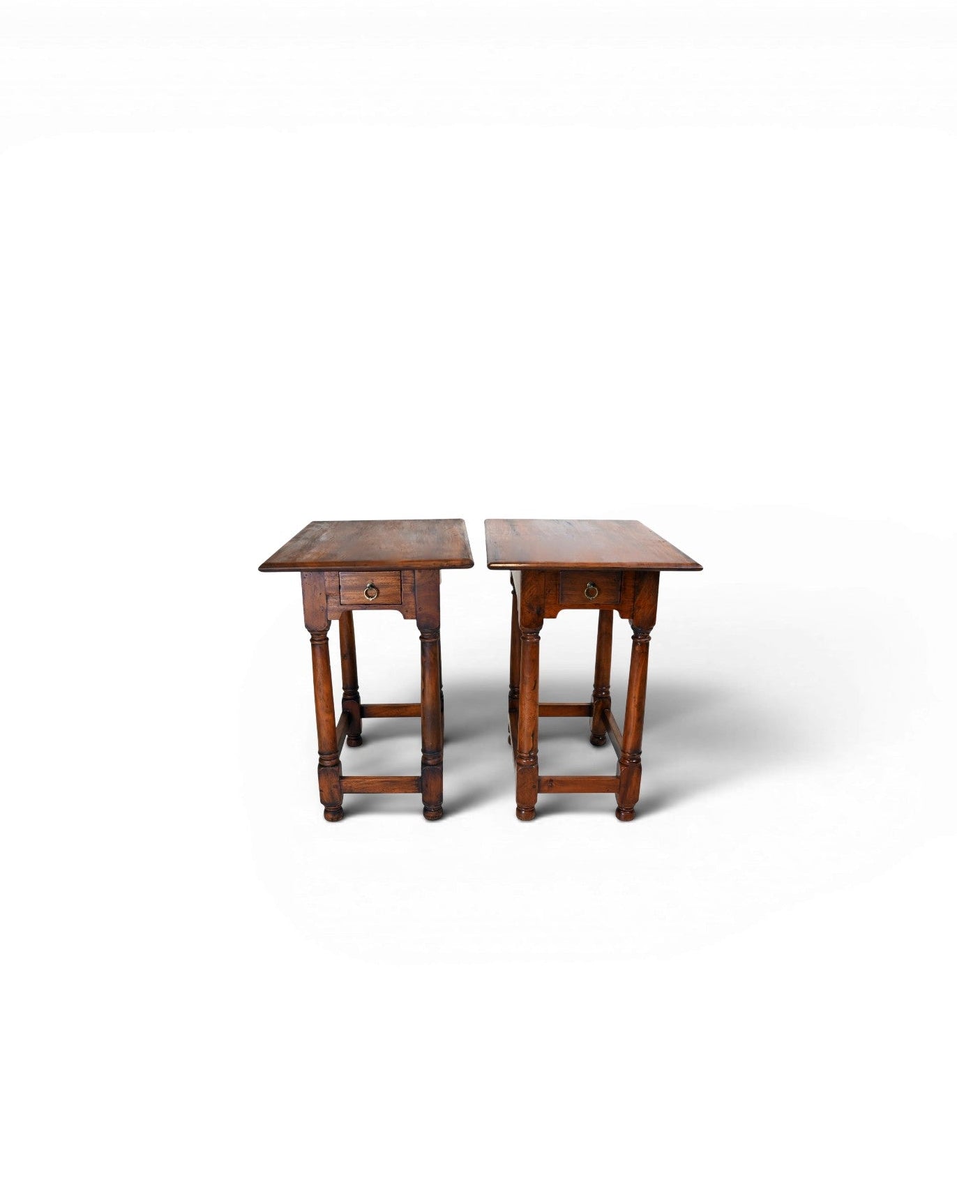 Pair of Jack Wood Bedside Tables - Surround Living - 1