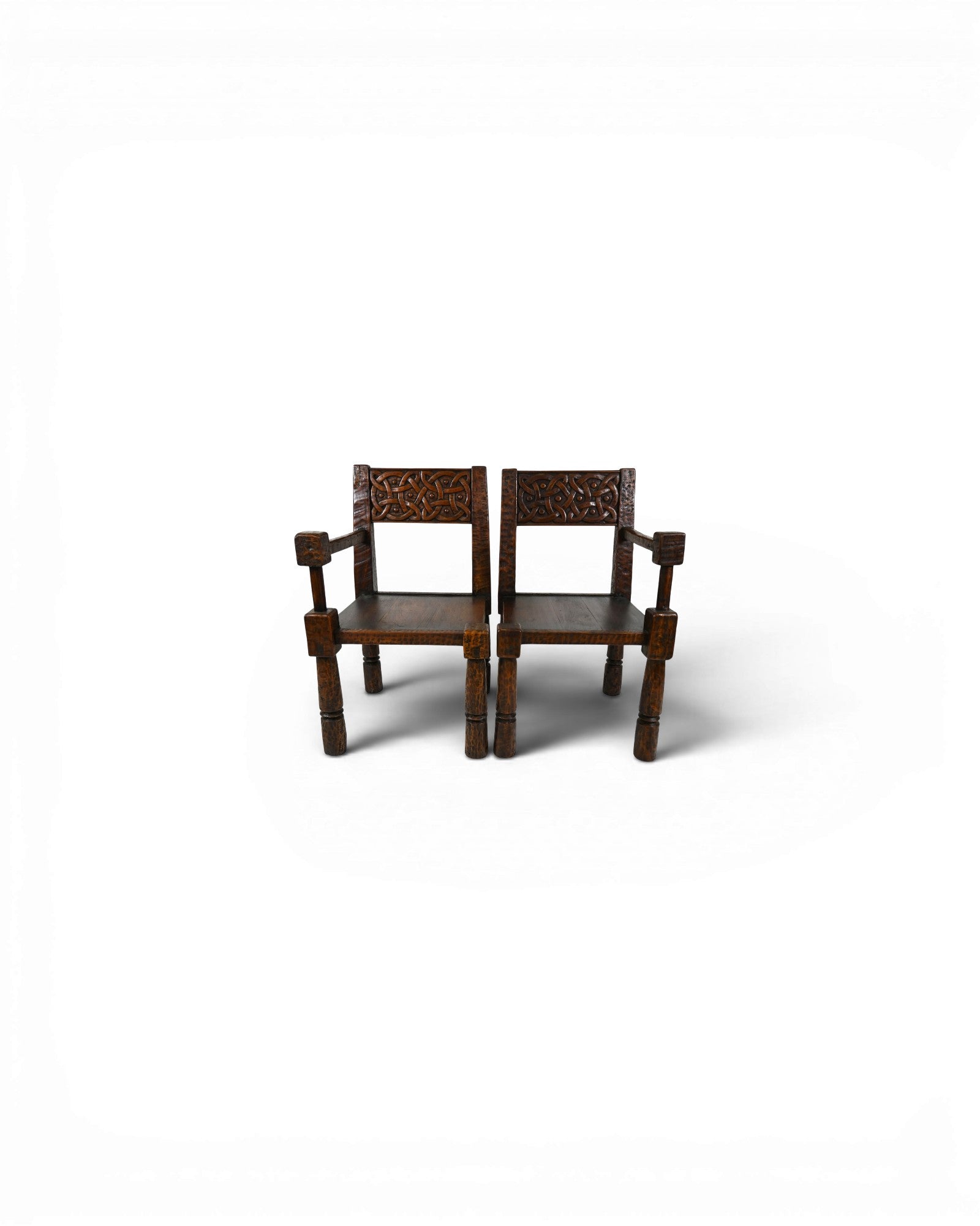 Pair of Viking - Style Armchairs - Set of 2 - Surround Living - 1