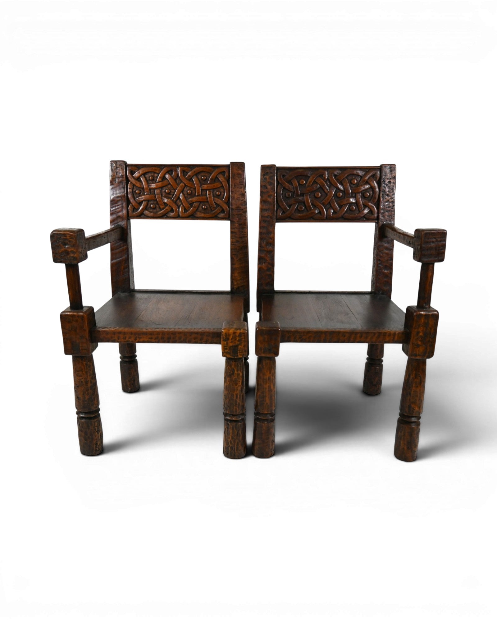 Pair of Viking - Style Armchairs - Set of 2 - Surround Living - 2