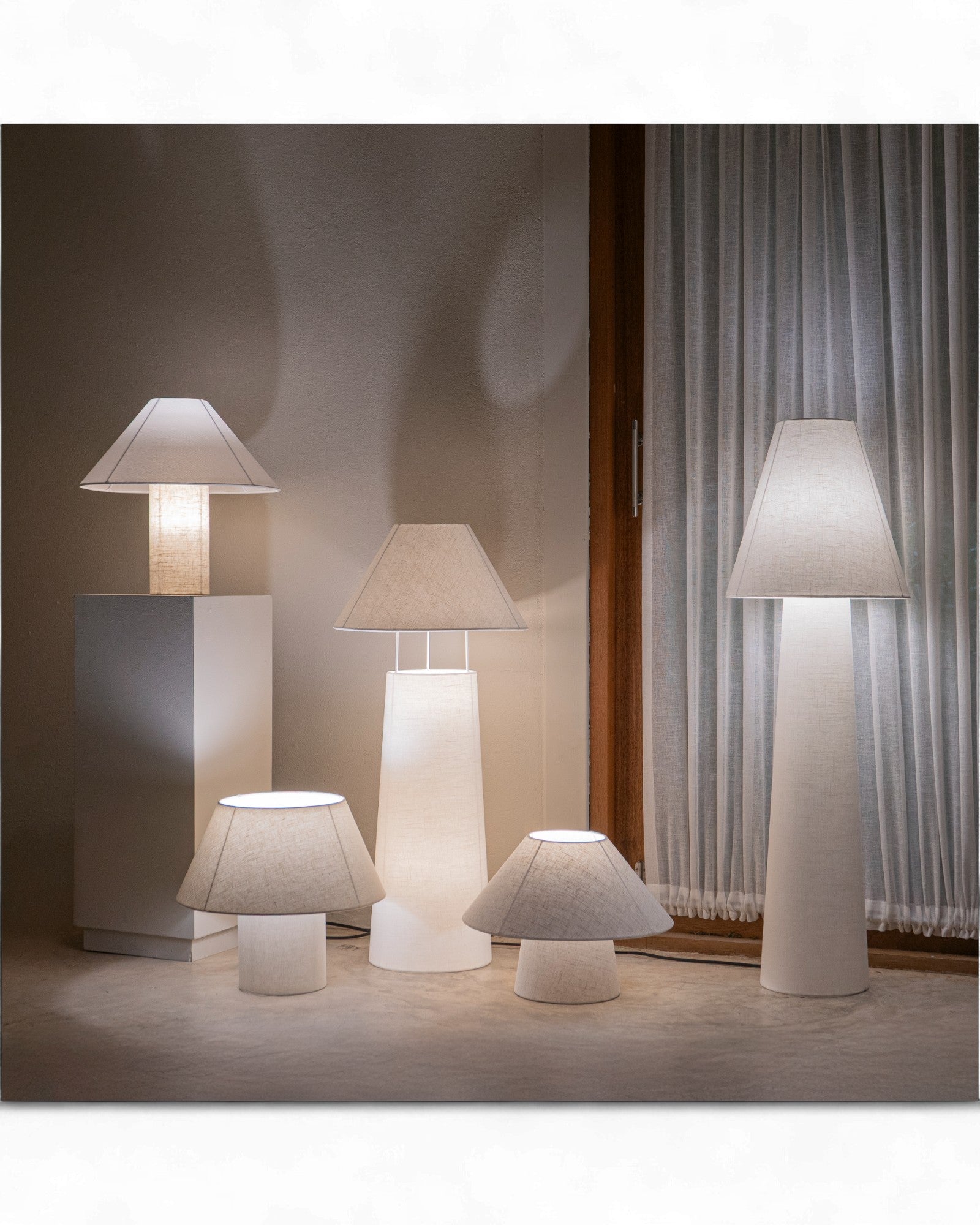 Fabric Lamp No. 04
