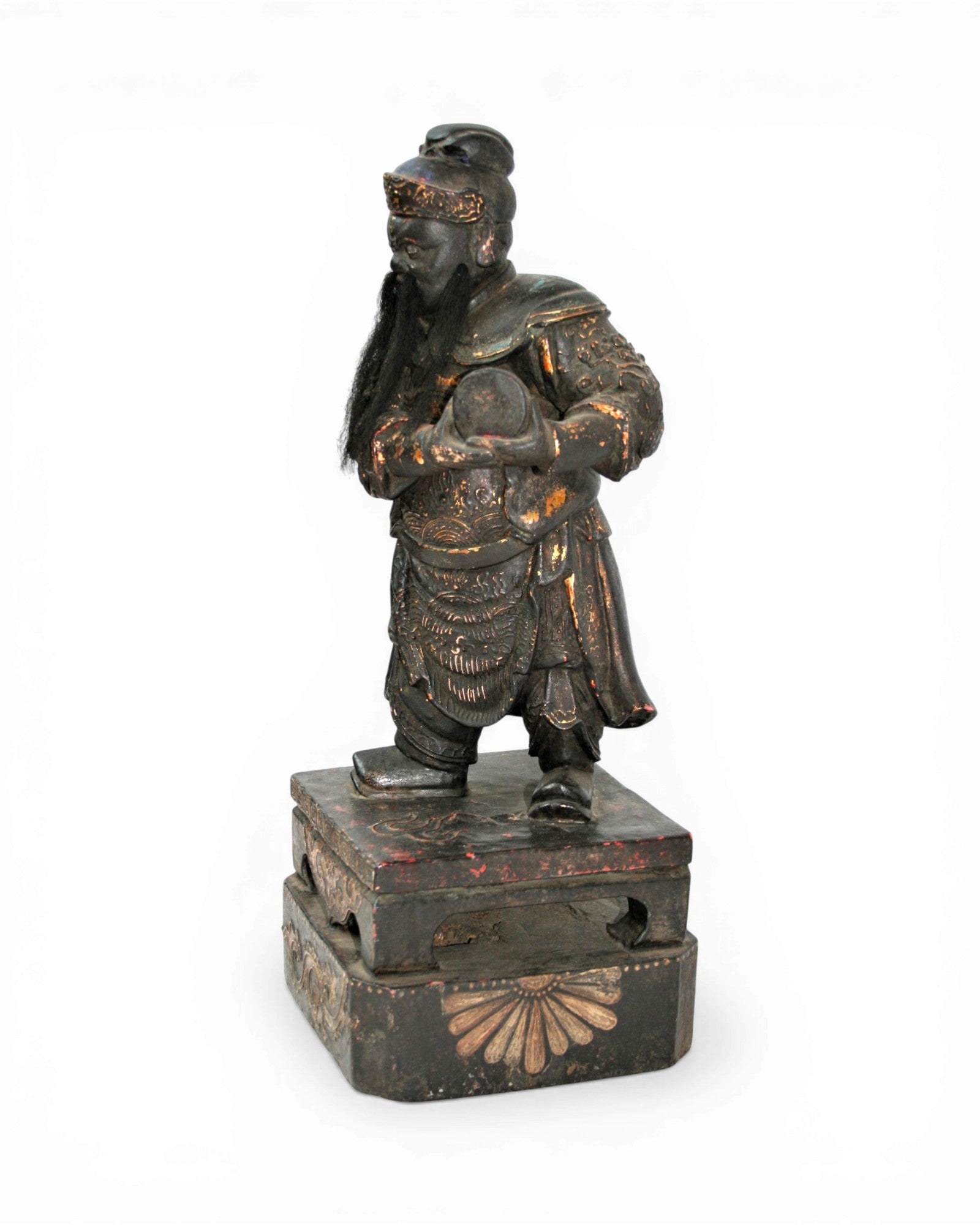 TAI YANG GONG Chinese Warrior Guardian Figure