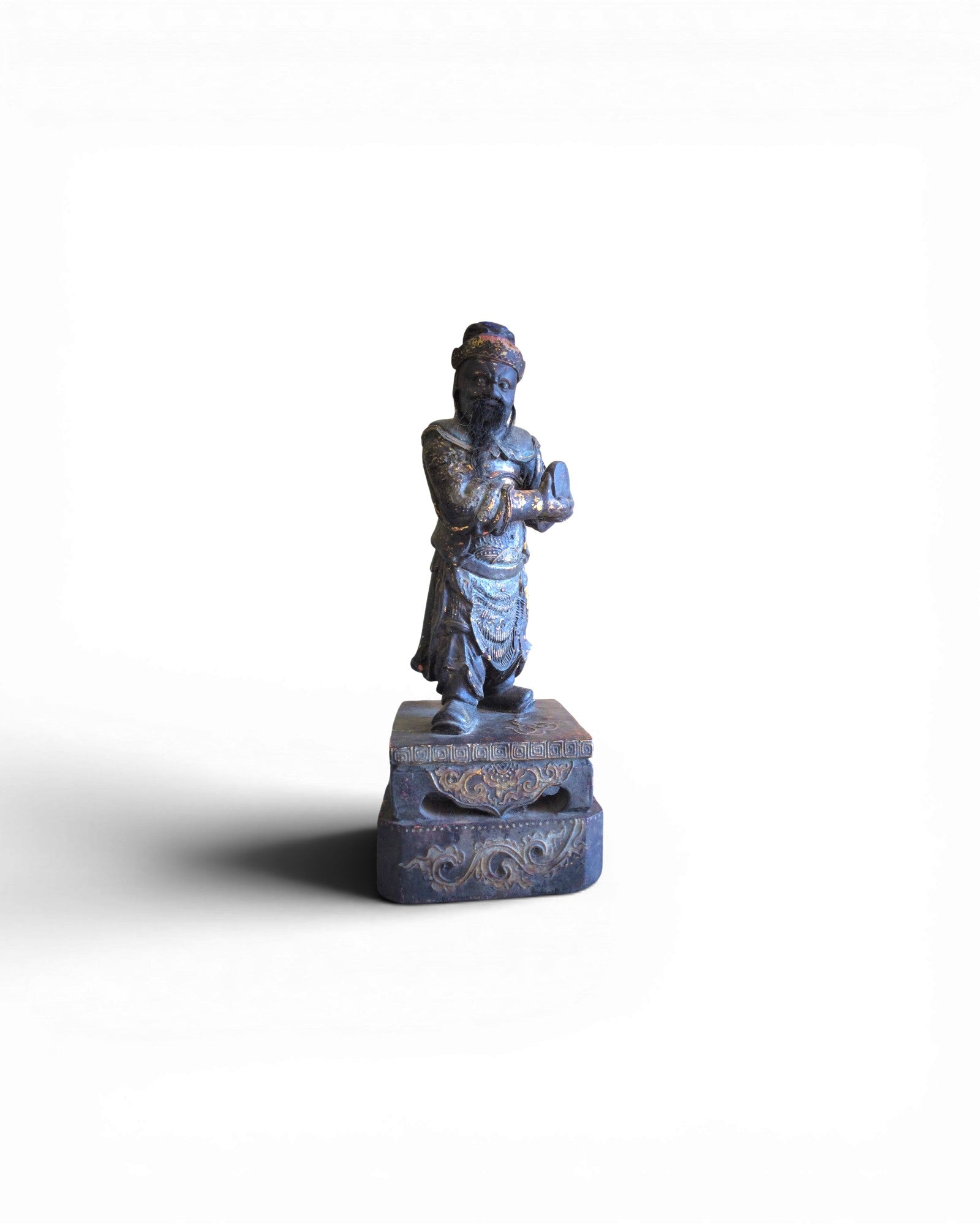 TAI YANG GONG Chinese Warrior Guardian Figure