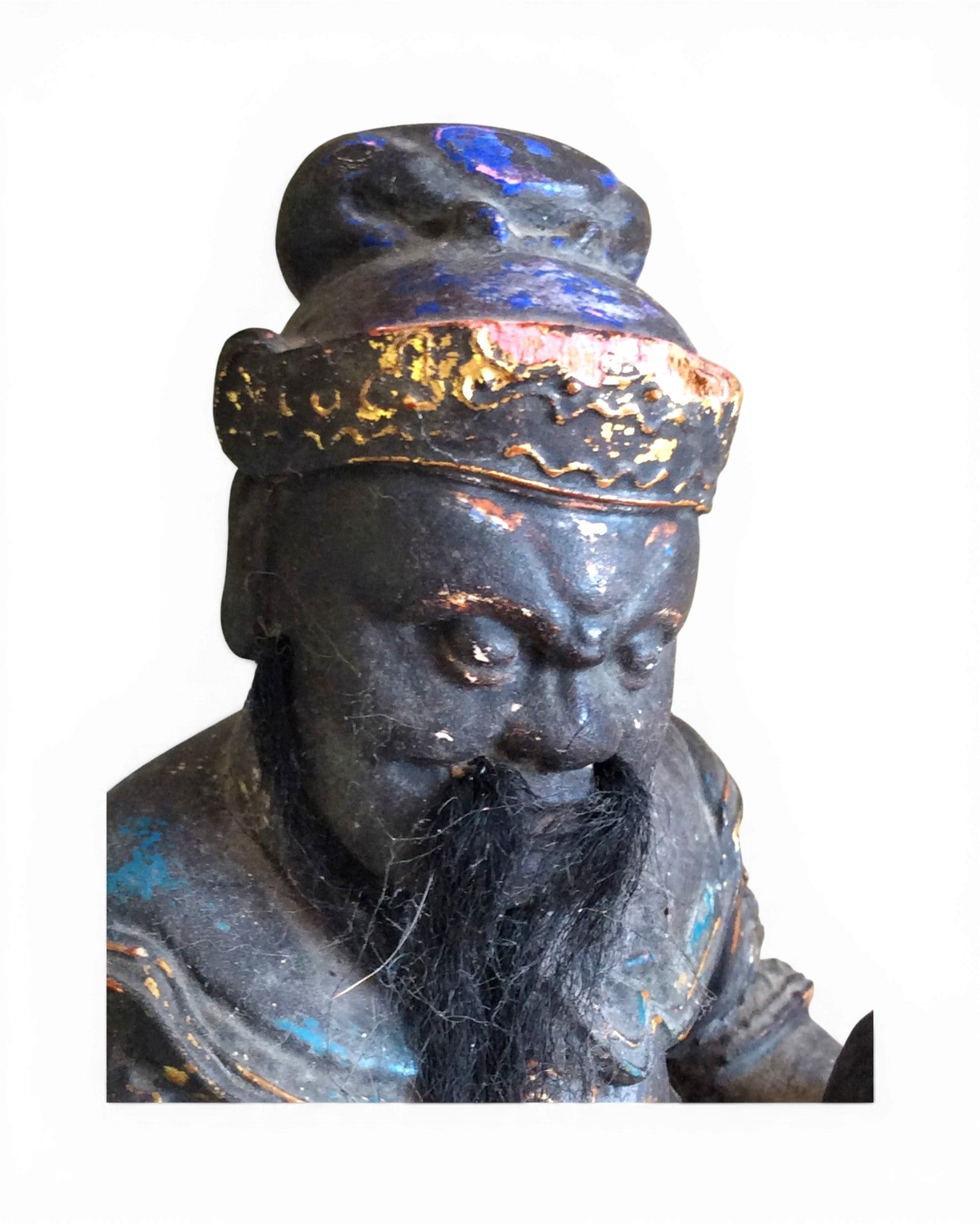 TAI YANG GONG Chinese Warrior Guardian Figure