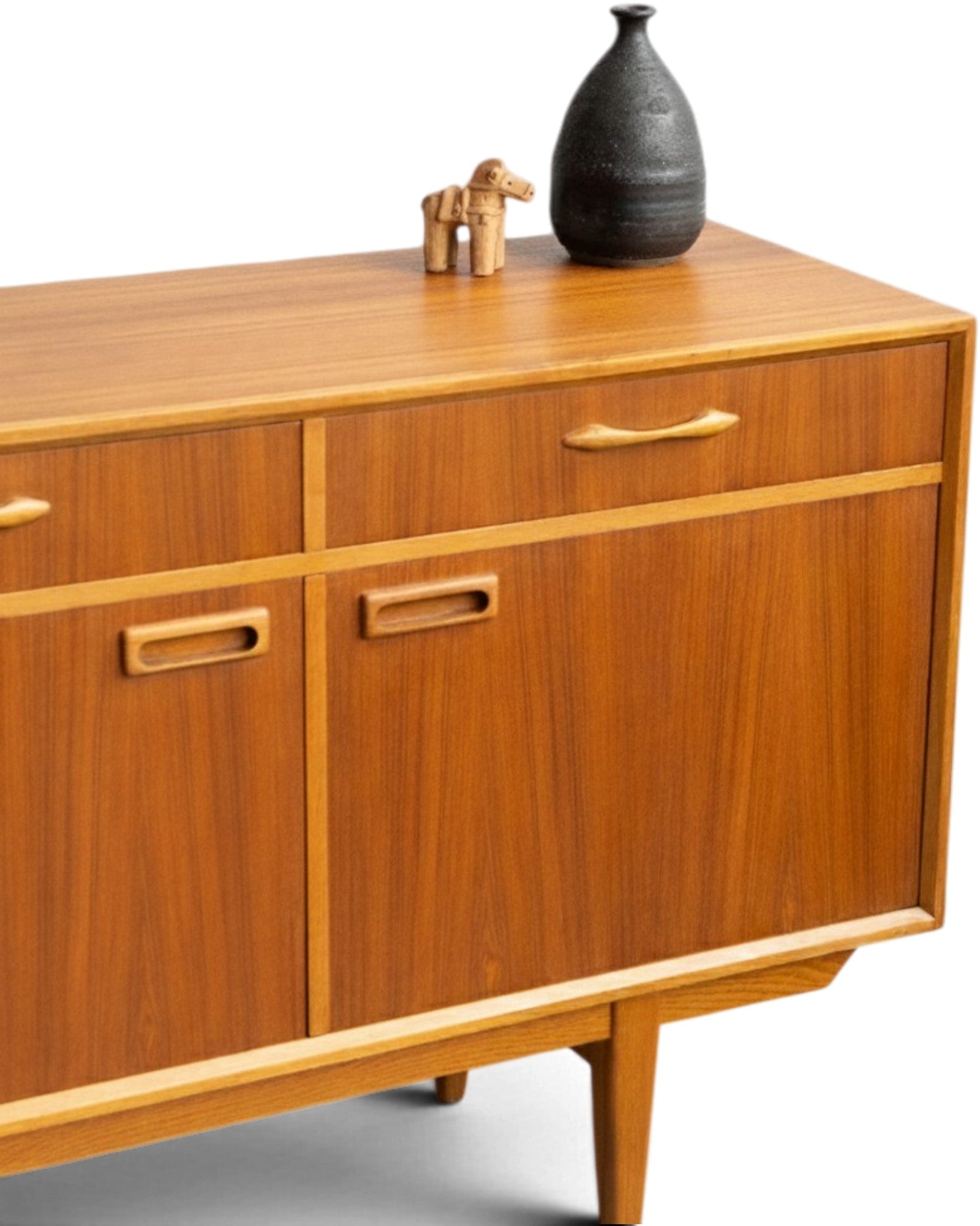 Swedish Teak and Oak Sideboard