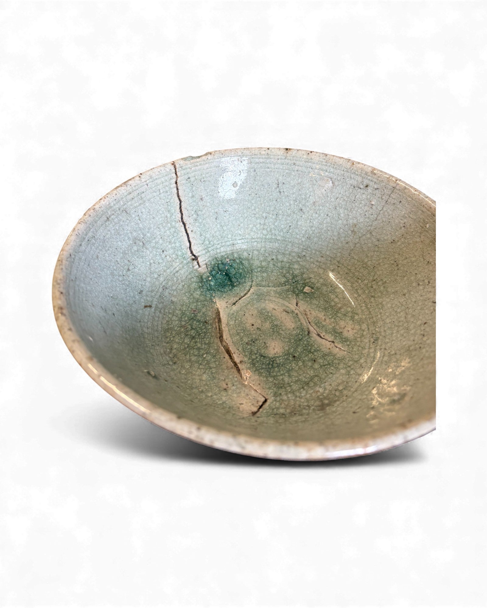 Antique Celadon Bowl Surround Living - 6