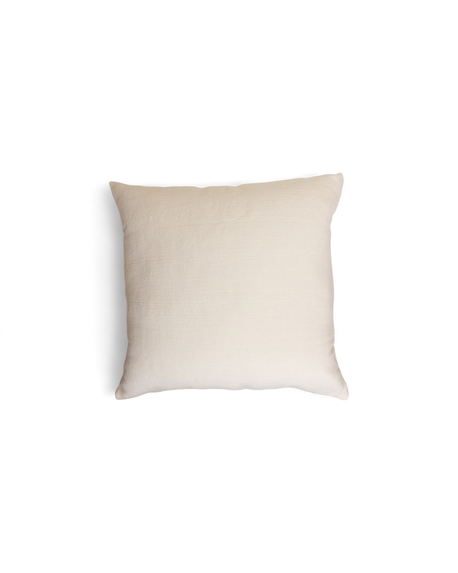 Square Cushion with Handwoven cotton & Lisu Embroidery