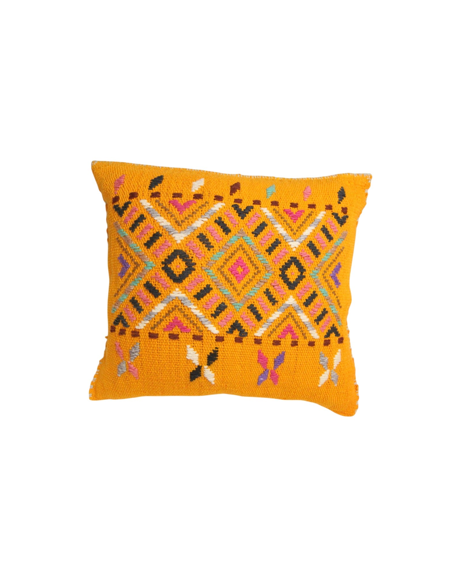 Hill Tribe Textile Cushions – Embroidered & Handwoven - Set of 5