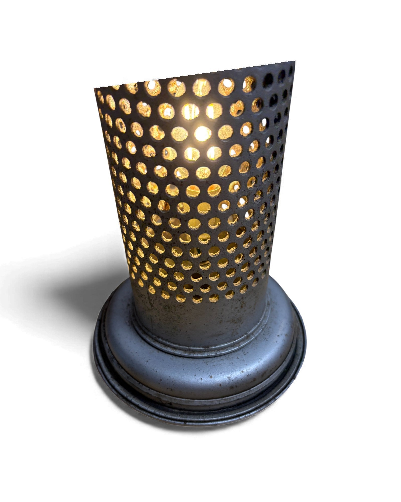 Bullet Light - Upcycled Military Shell Table Lamp Surround Living - 3