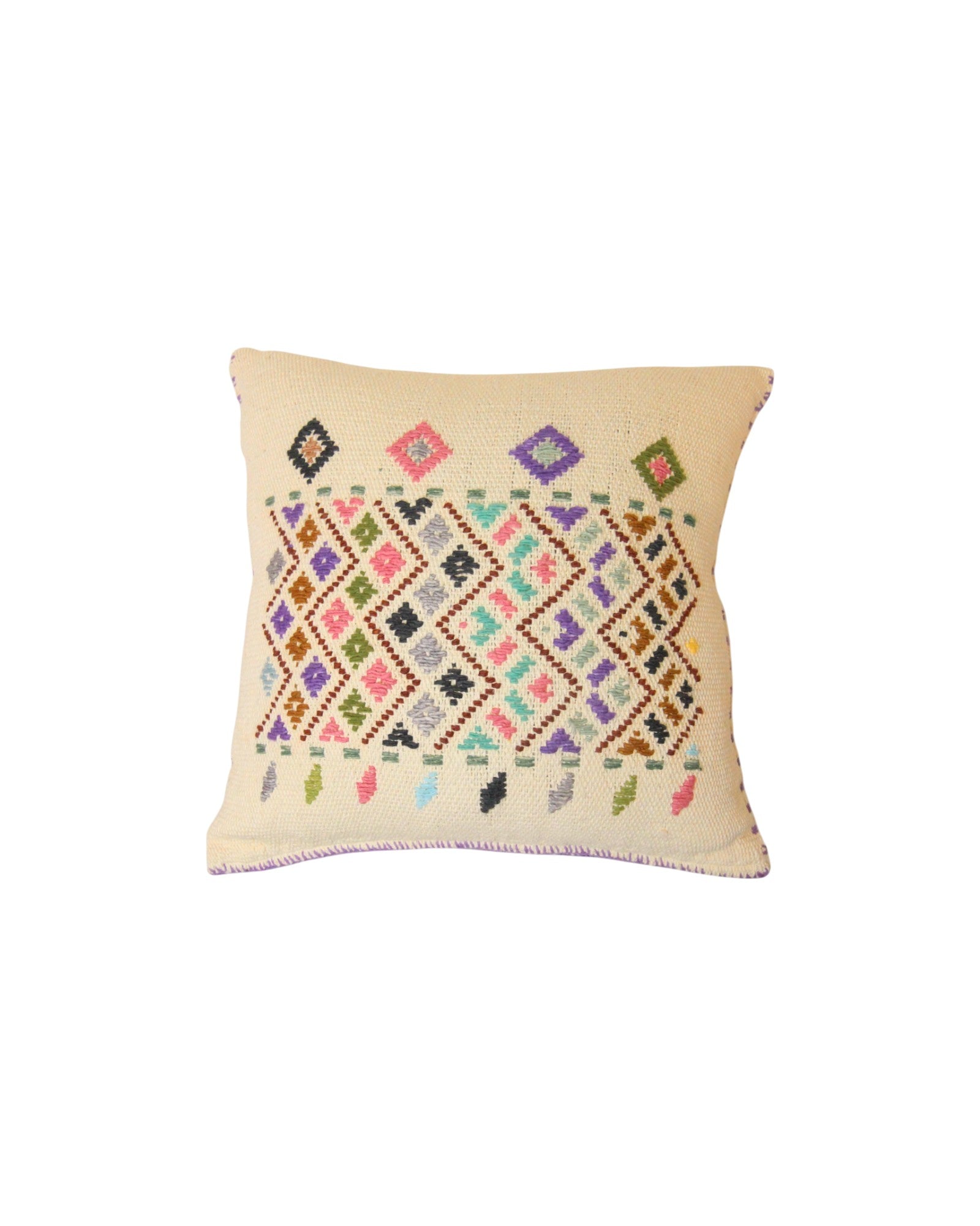Hill Tribe Textile Cushions – Embroidered & Handwoven - Set of 5