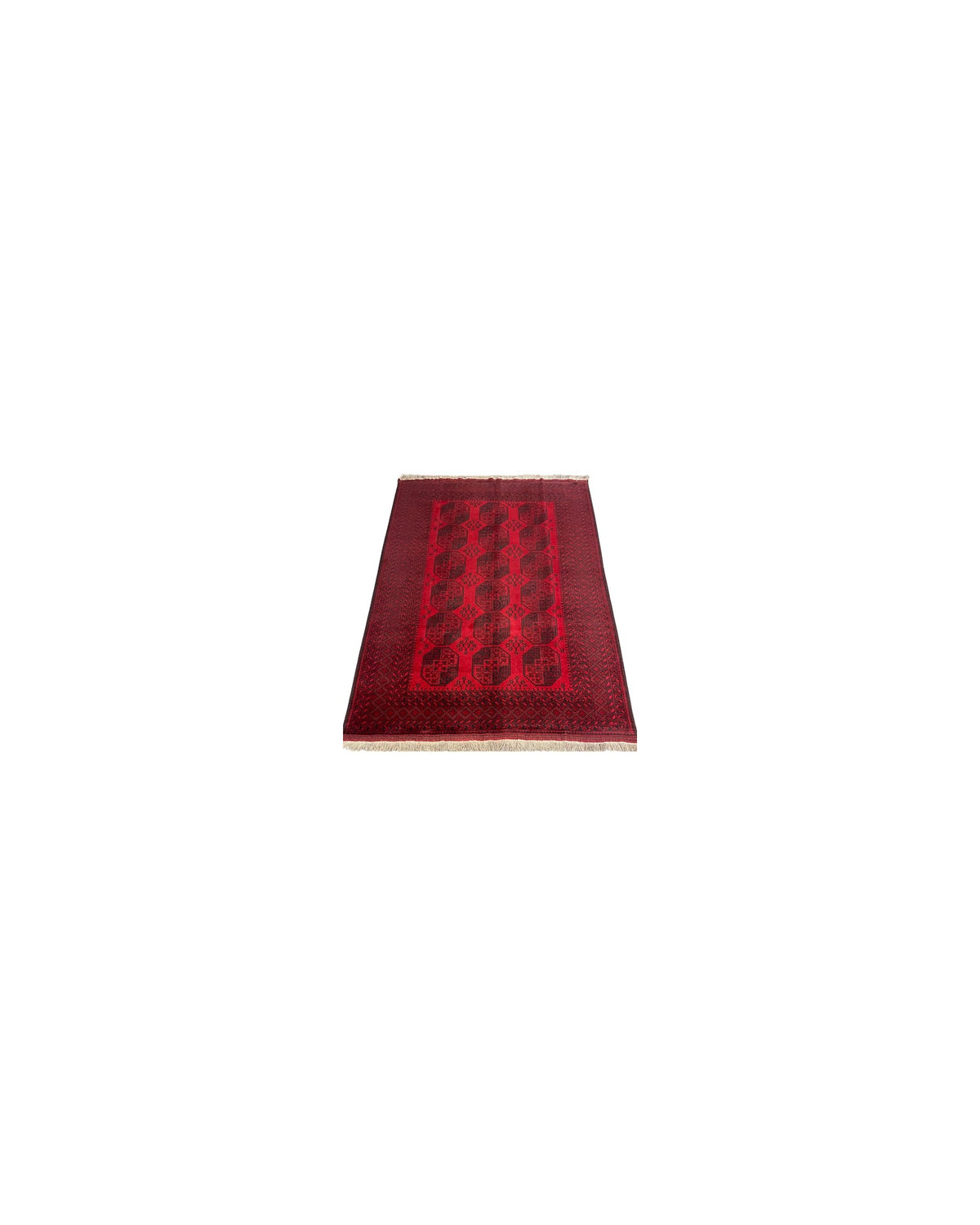 Afghan Turkmen Elephant Foot Carpet l 300 x 200 cm