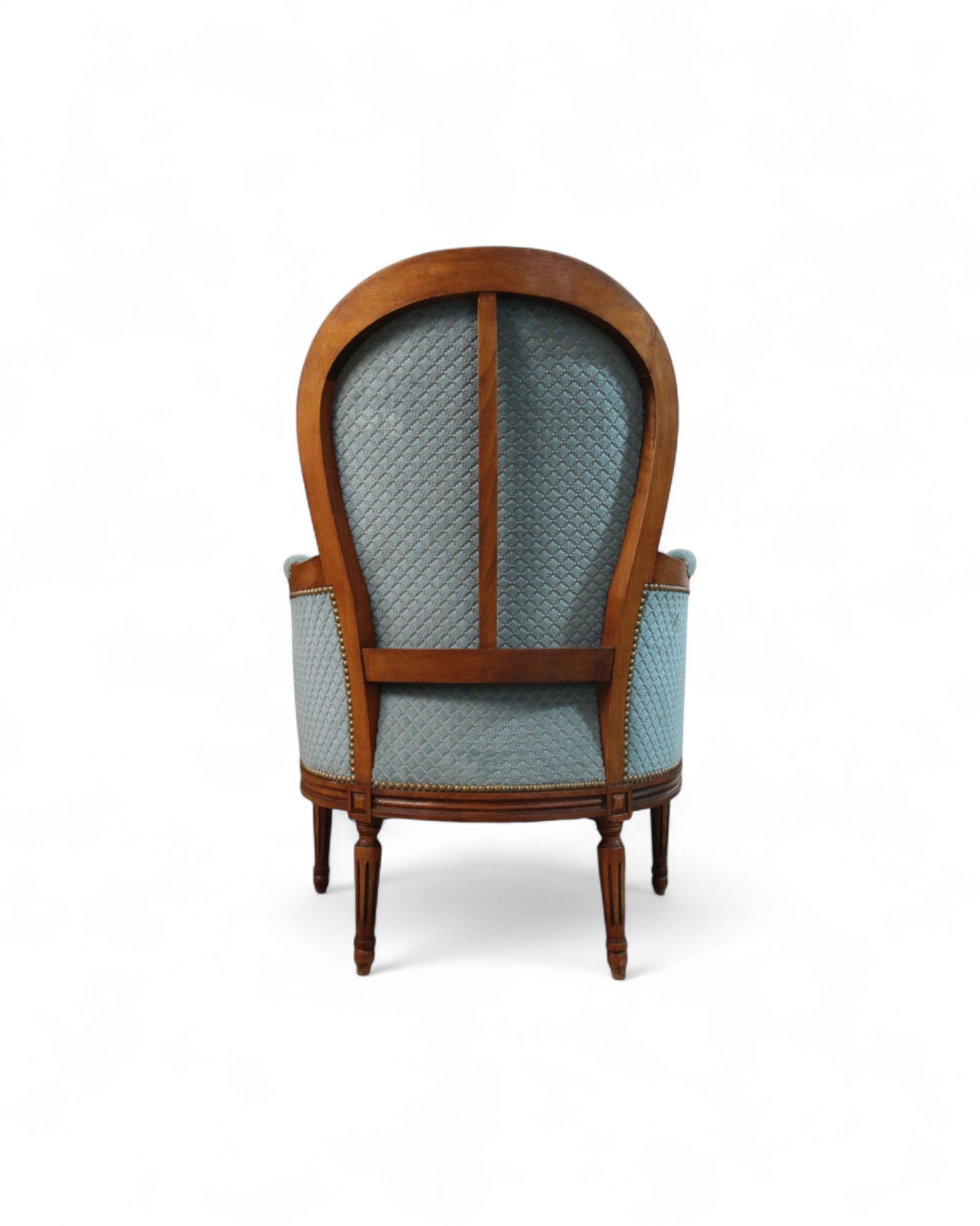 Louis XVI Revival Carved Wood Salon Suite ‚Äì 3-Piece Set with Settee and Armchairs