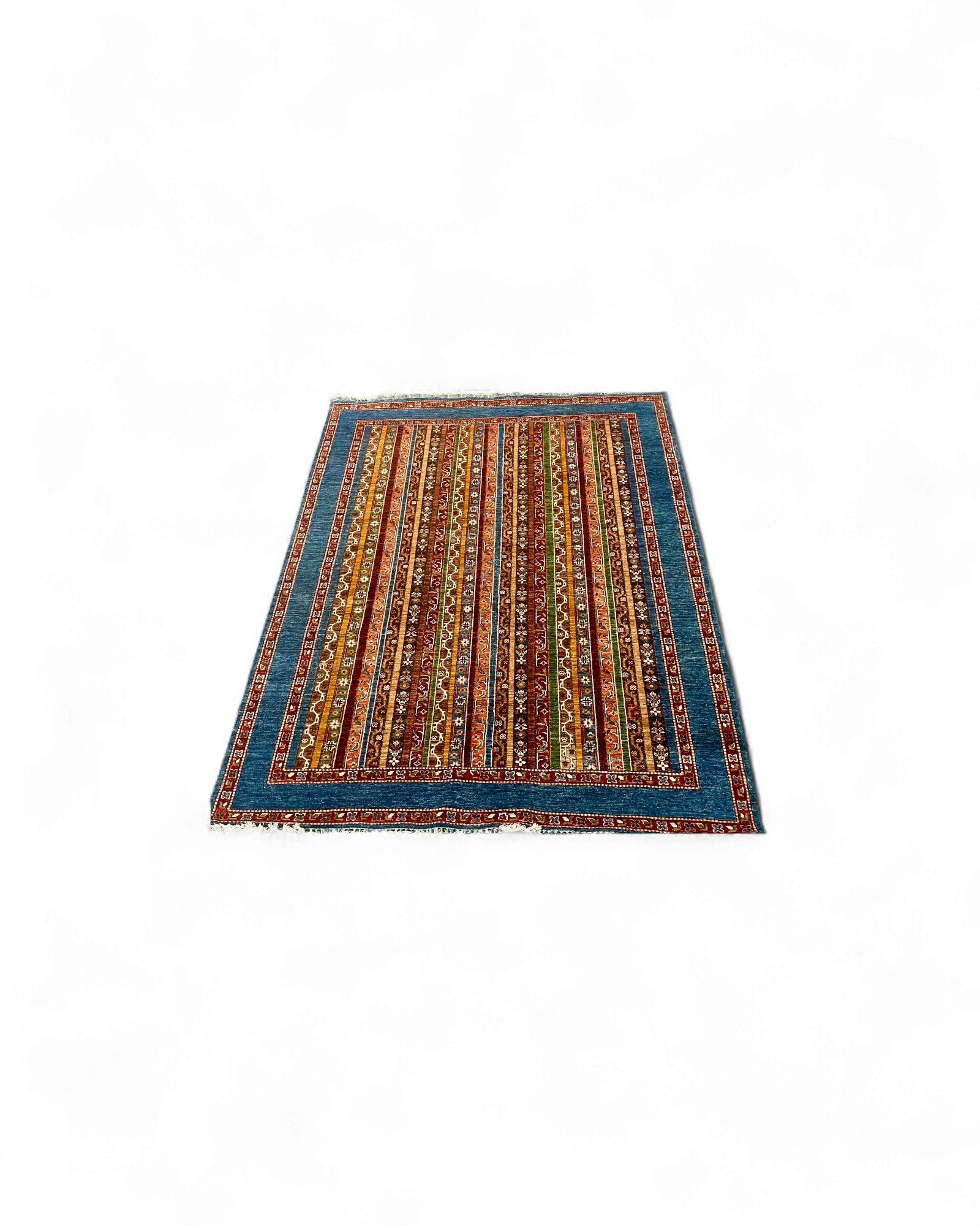 Newly-Made Shawl Tribal Carpet – Maymana, Afghanistan | 166 x 240cm