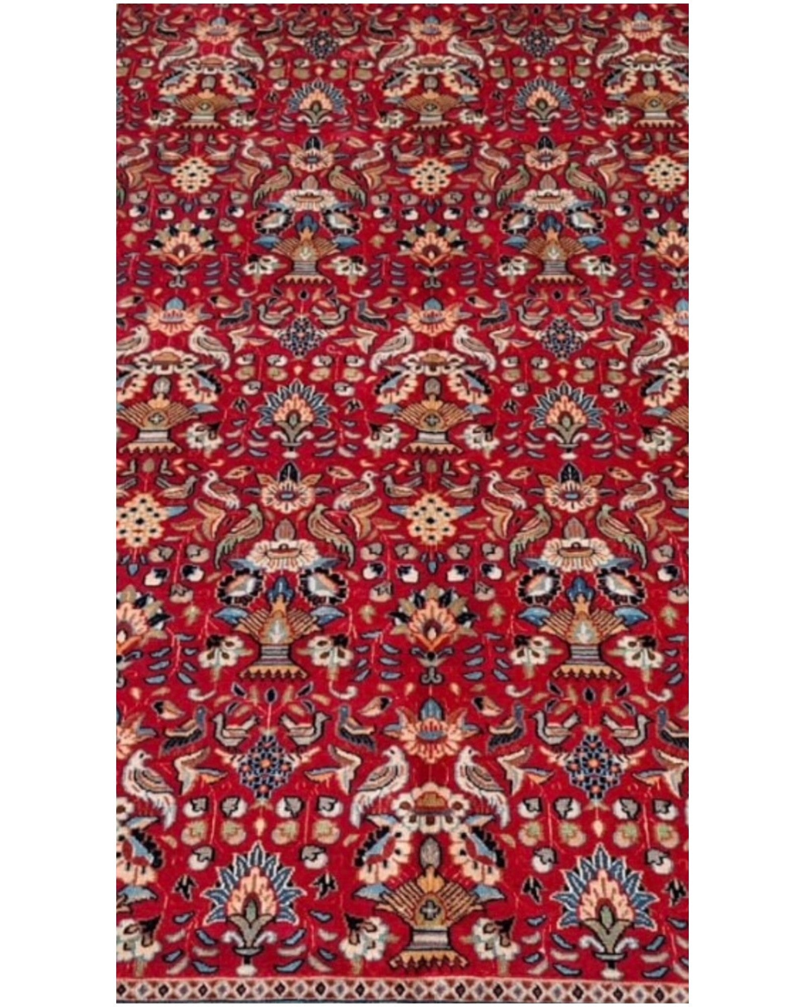 Vintage Persian Carpet.Rare Bird of Paradise l 290 x 185 cm. - Surround Living - 4