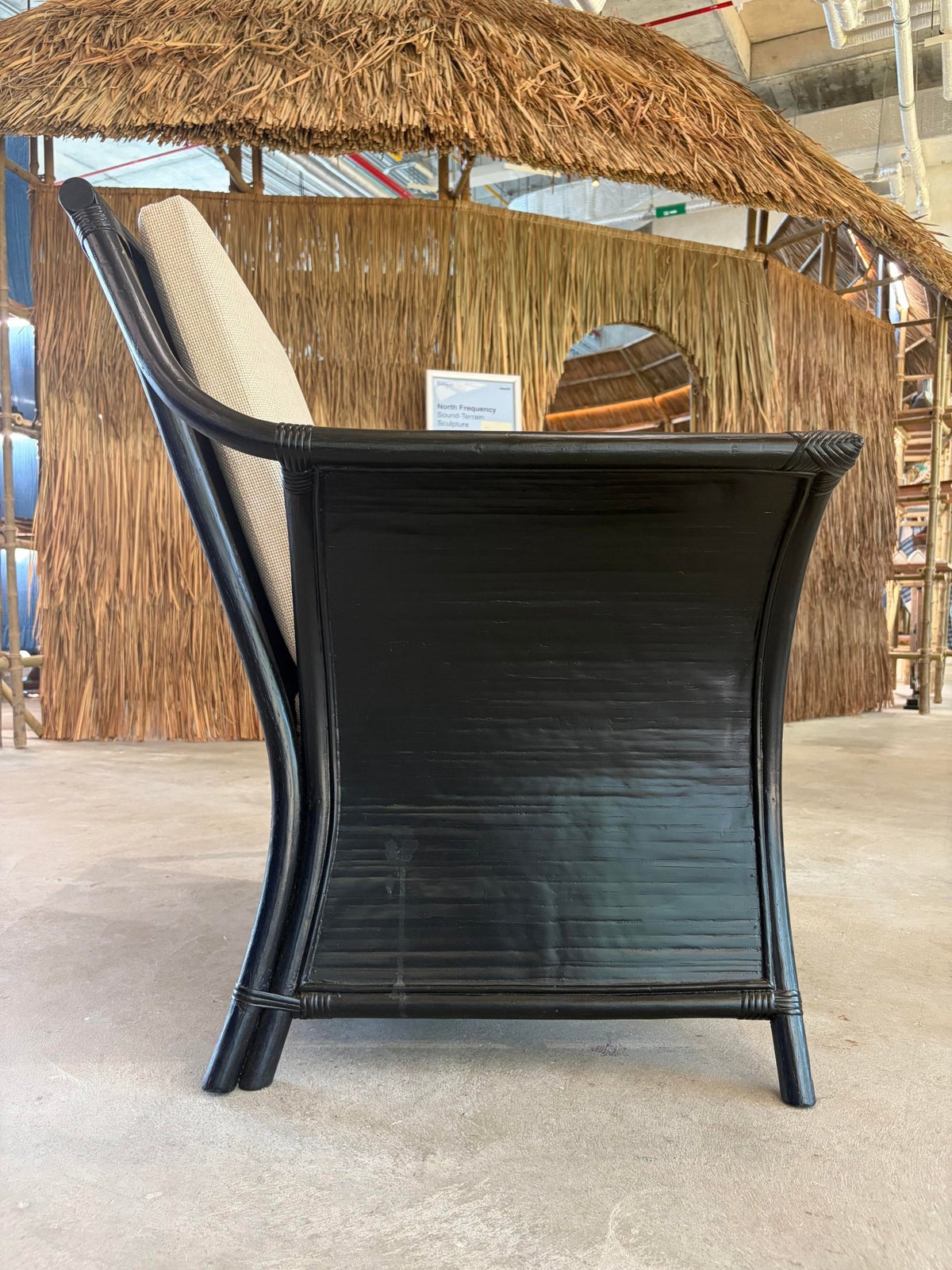 Black Bamboo Armchair - Surround Living - 15