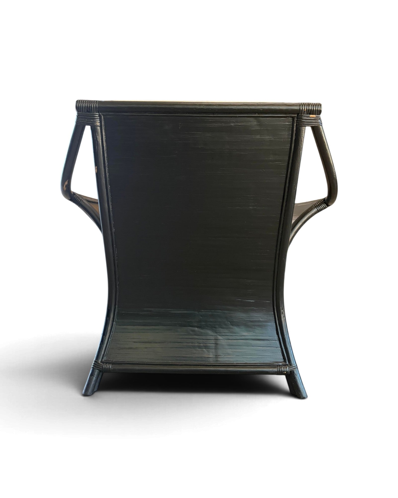Black Bamboo Armchair