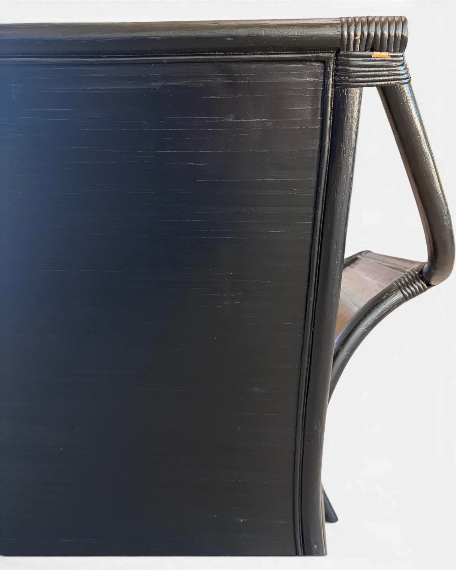 Black Bamboo Armchair