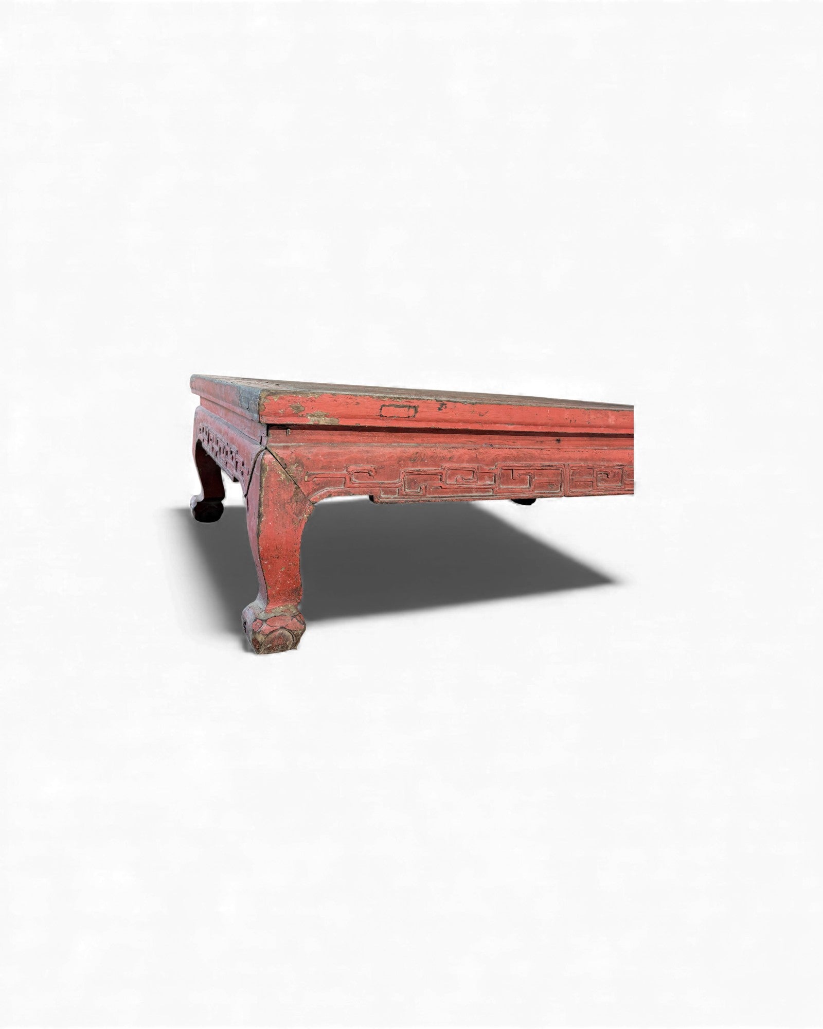 Chinese Red Lacquer Kang Table - Surround Living - 3