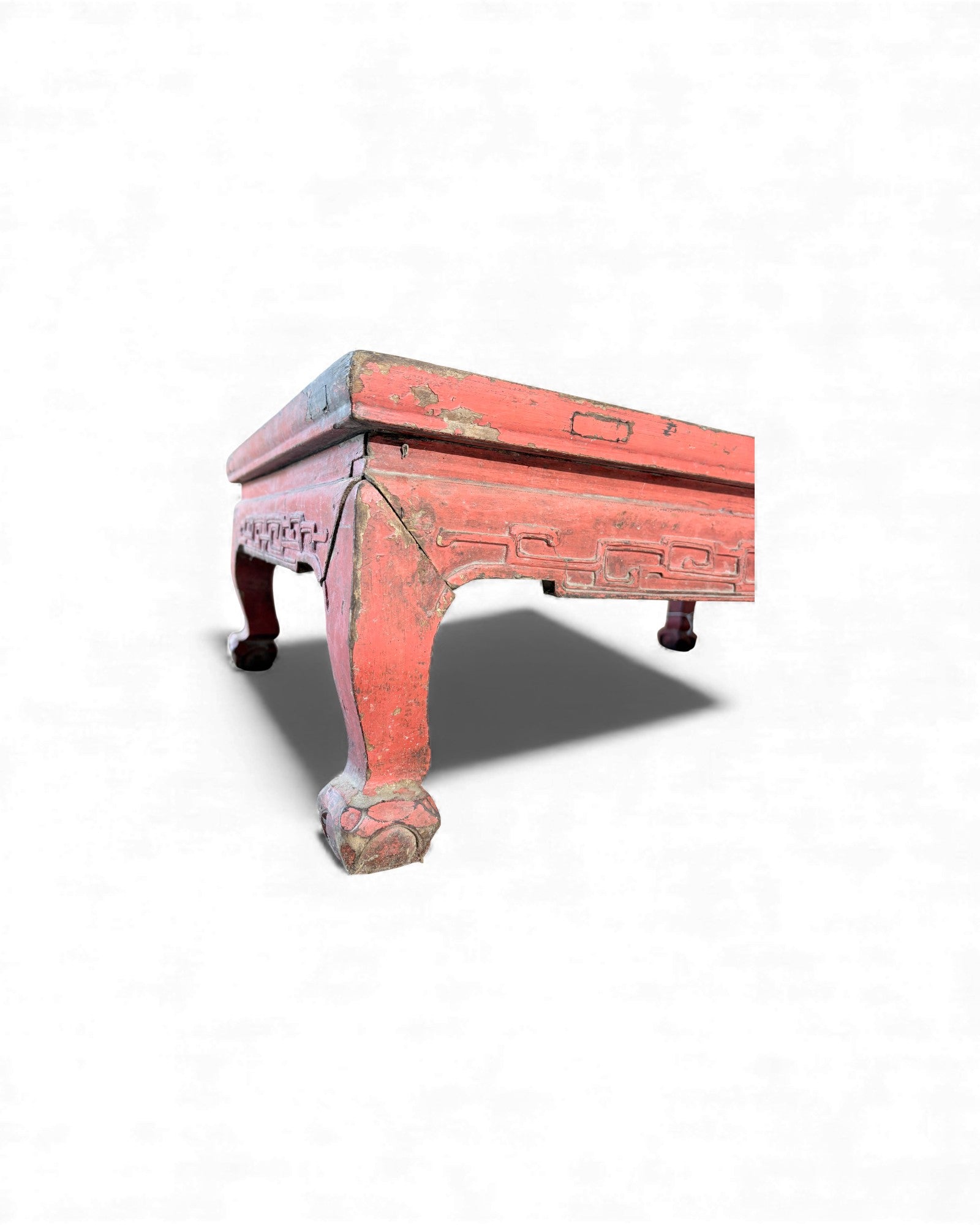 Chinese Red Lacquer Kang Table - Surround Living - 4