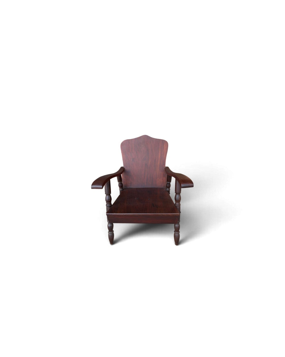 Rare Art Deco Maka Wood Armchair - Surround Living - 1
