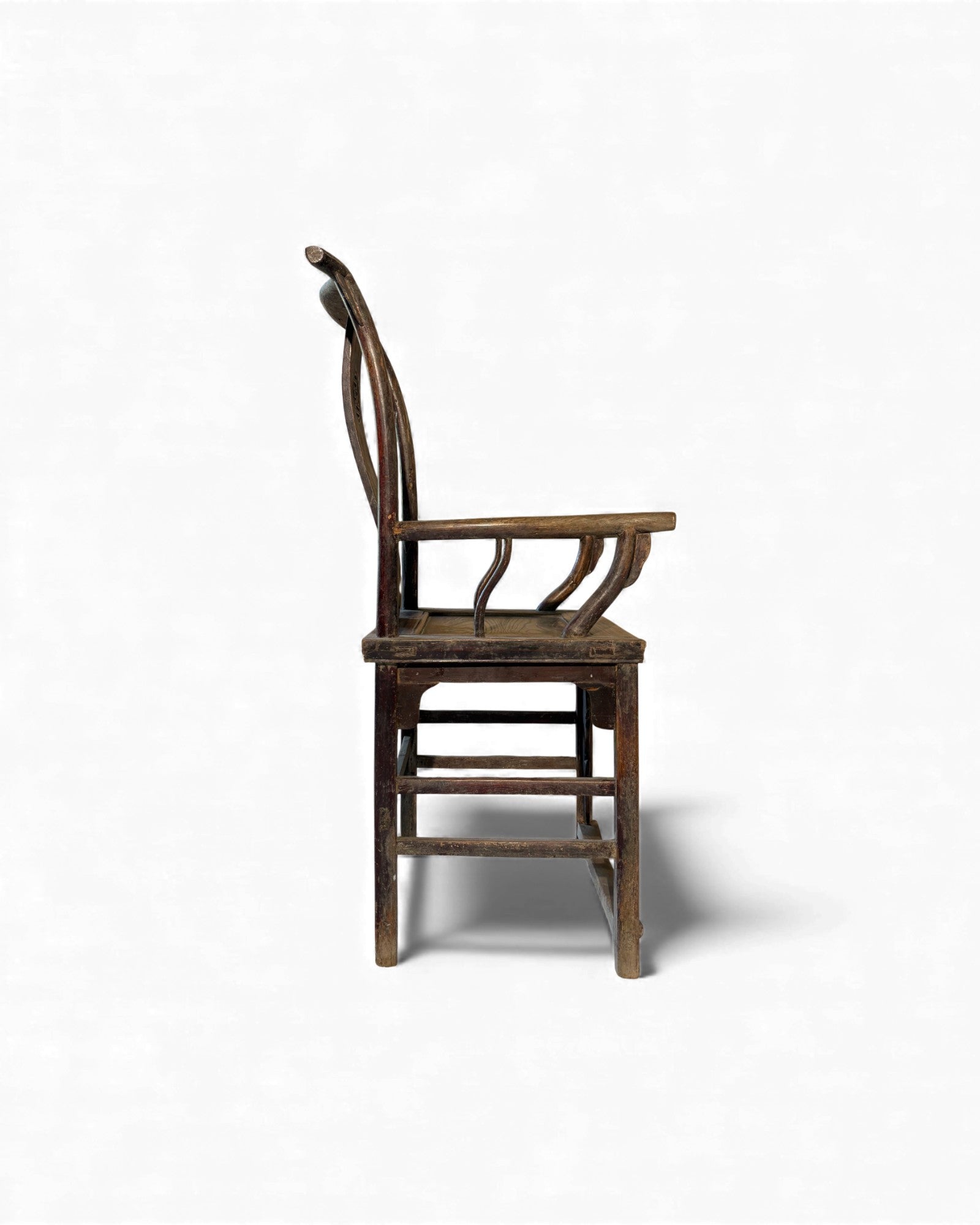 Chinese Yokeback Armchairs with Buddhist Medallion - Set of 2 - Surround Living - 35