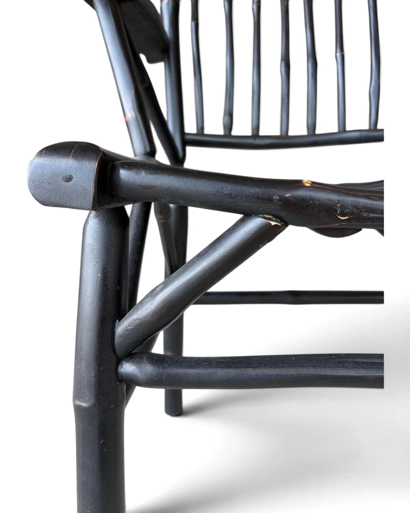 Black Bamboo Chair