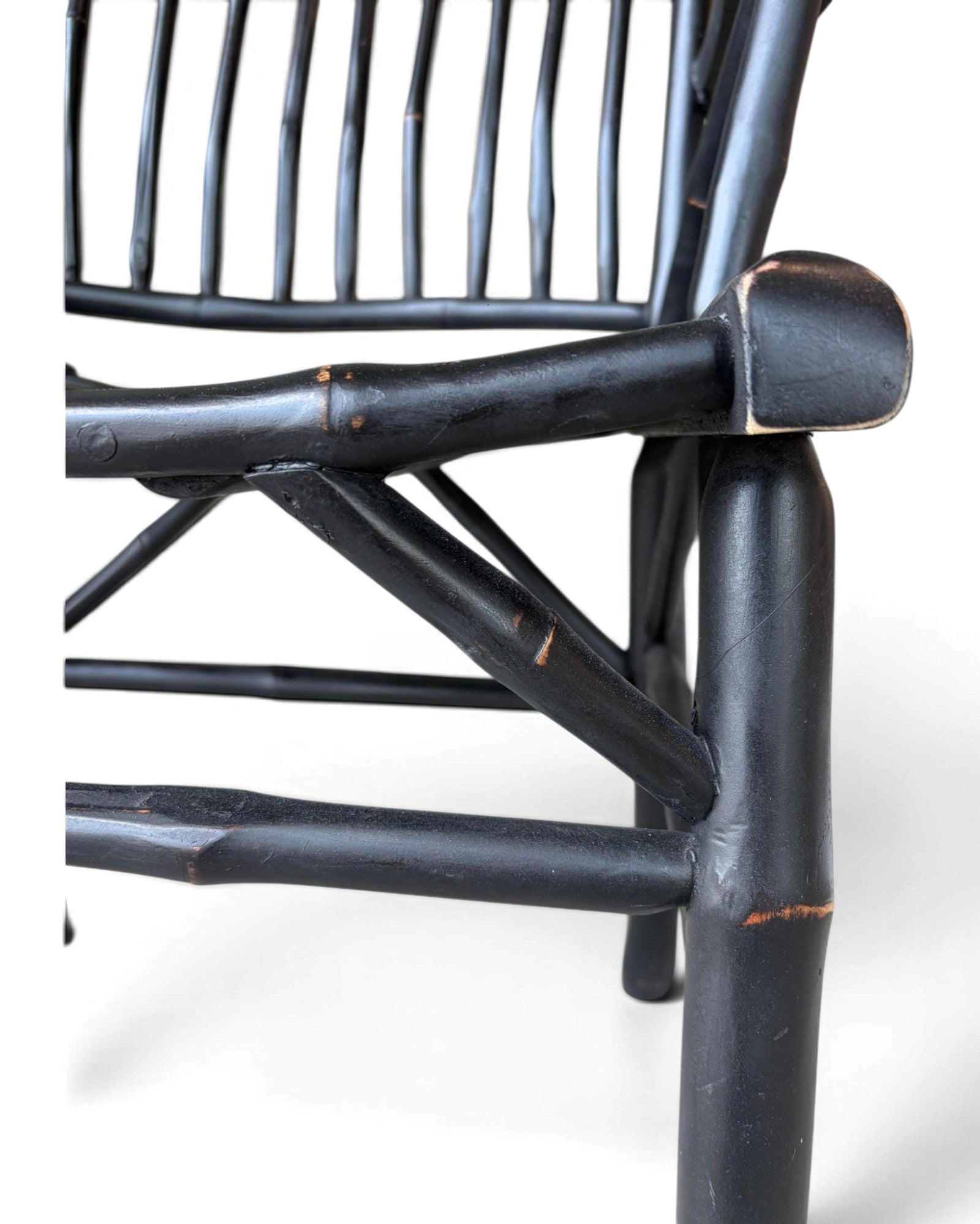 Black Bamboo Chair