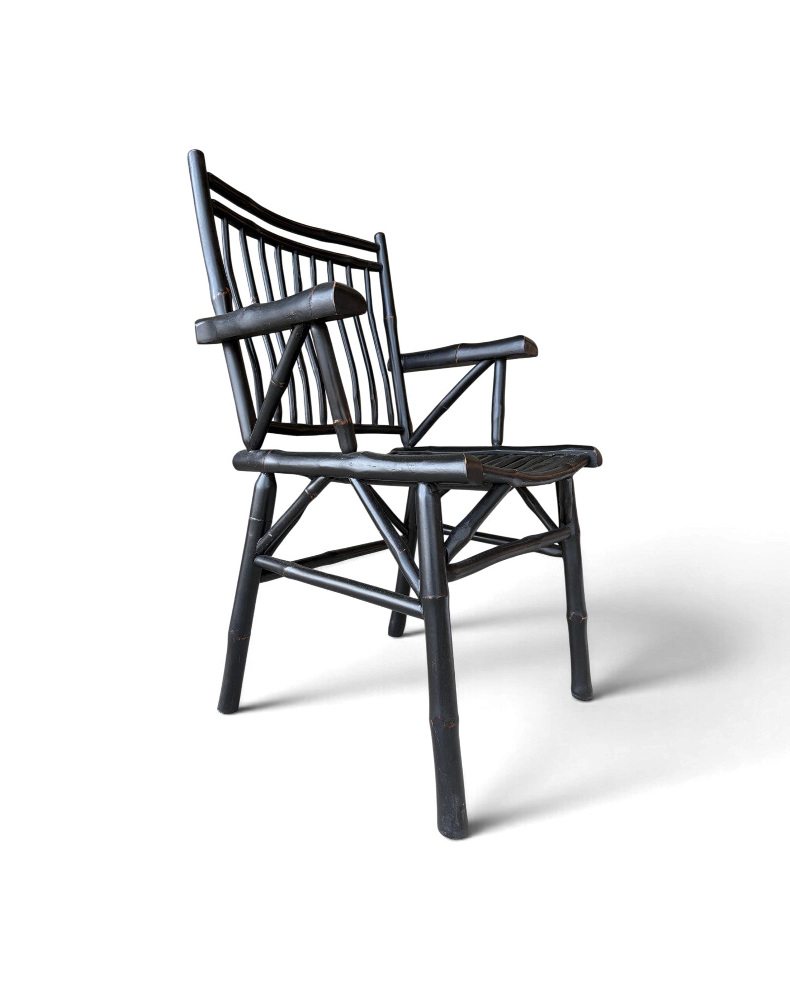 Black Bamboo Chair