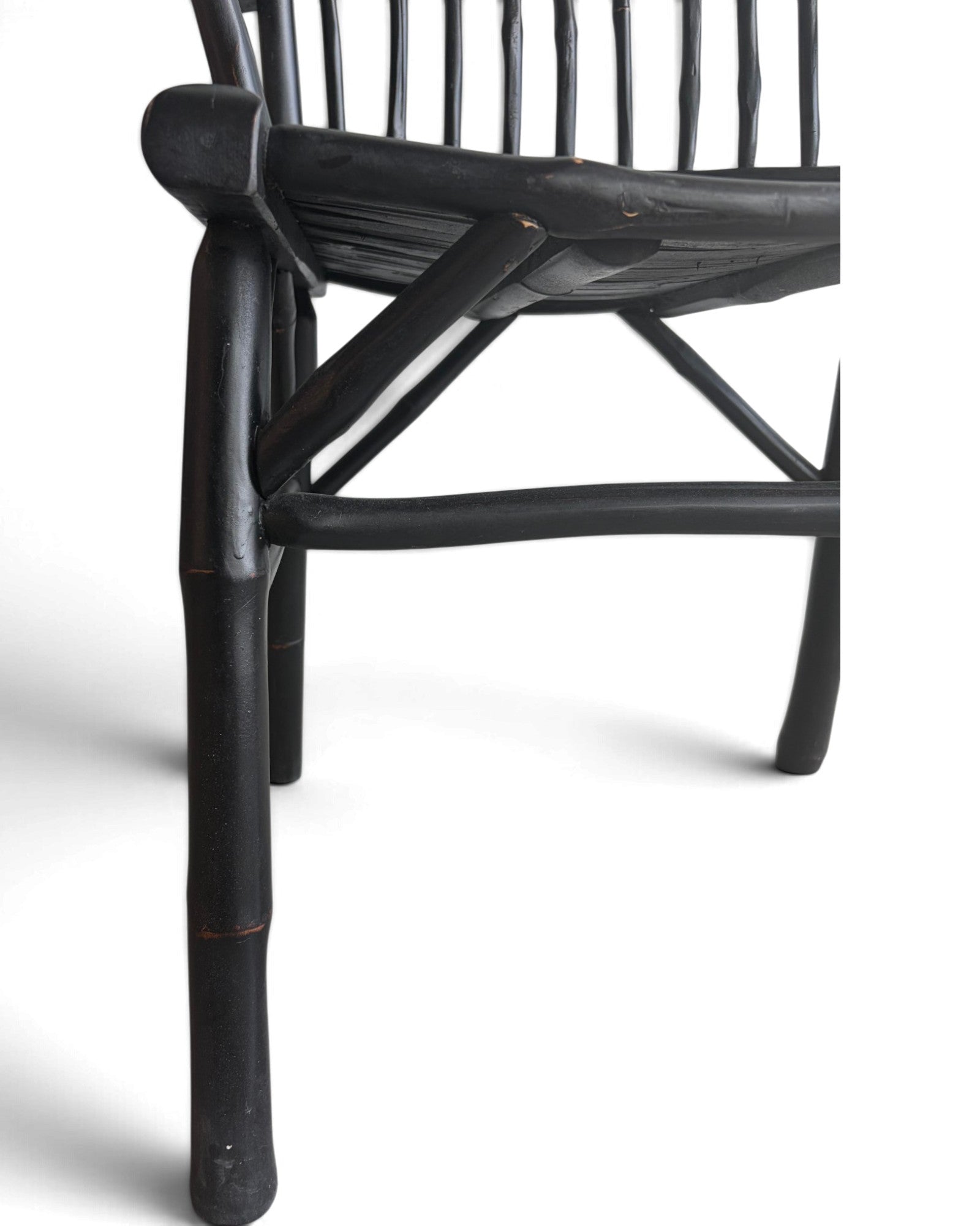 Black Bamboo Chair