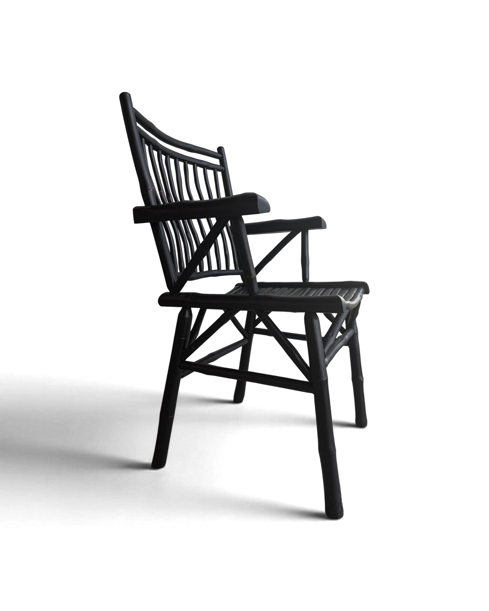 Black Bamboo Chair