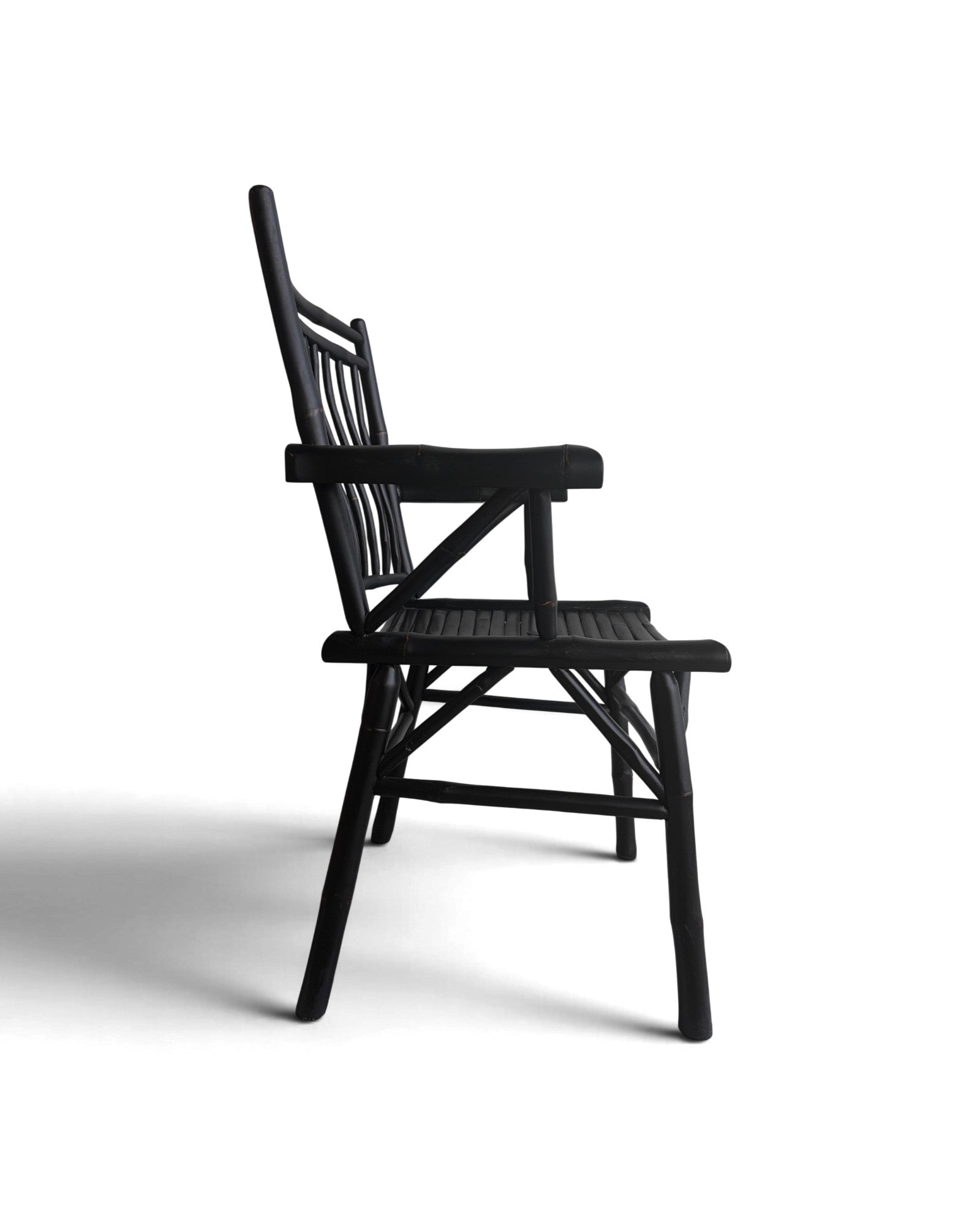 Black Bamboo Chair
