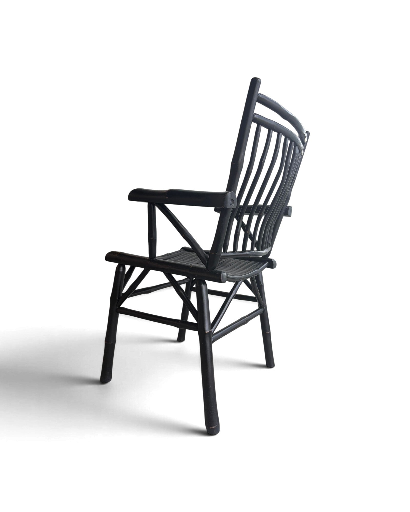 Black Bamboo Chair