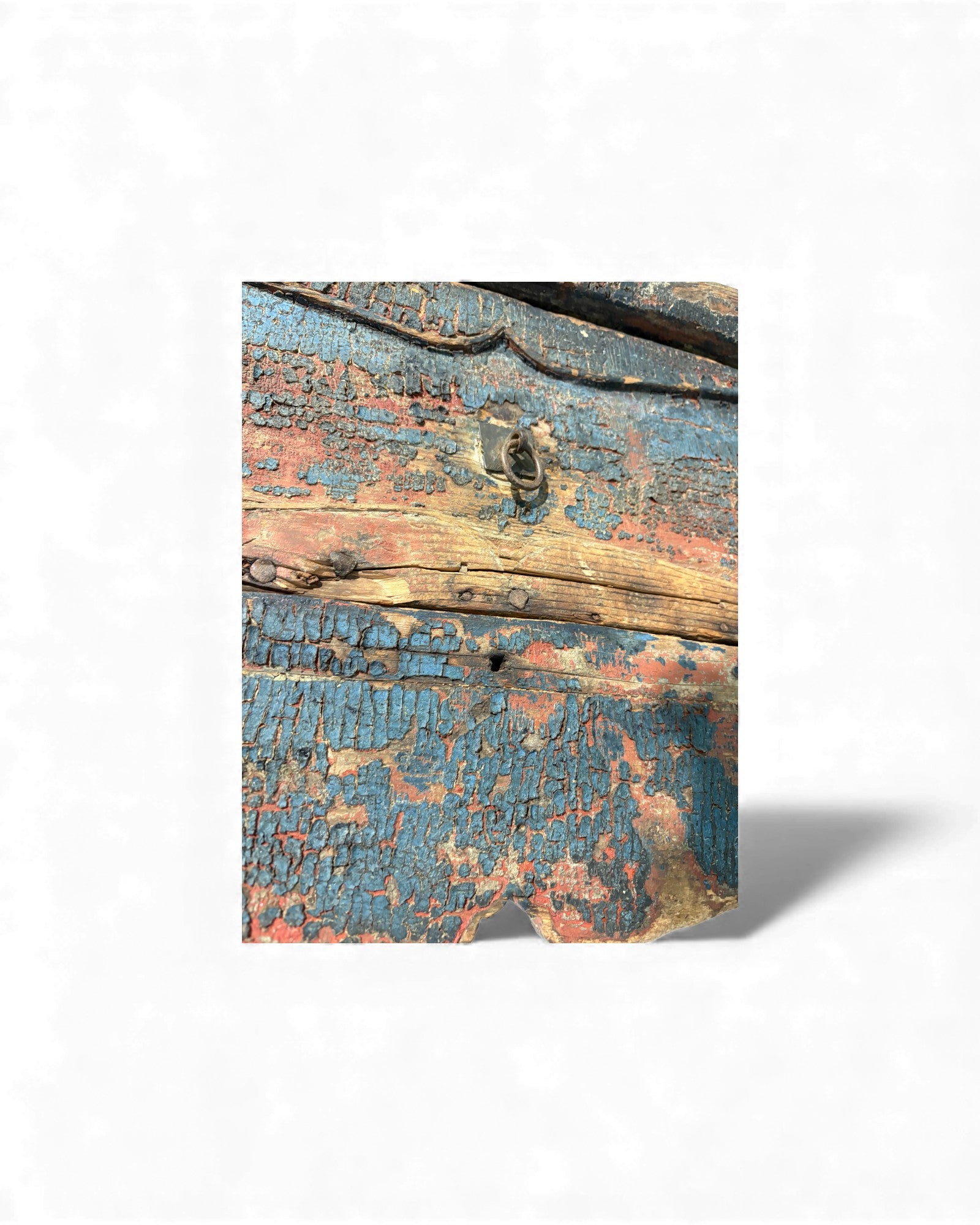 Chinese Painted Side Table with Drawer (Arrow - Leg Form) - Surround Living - 20