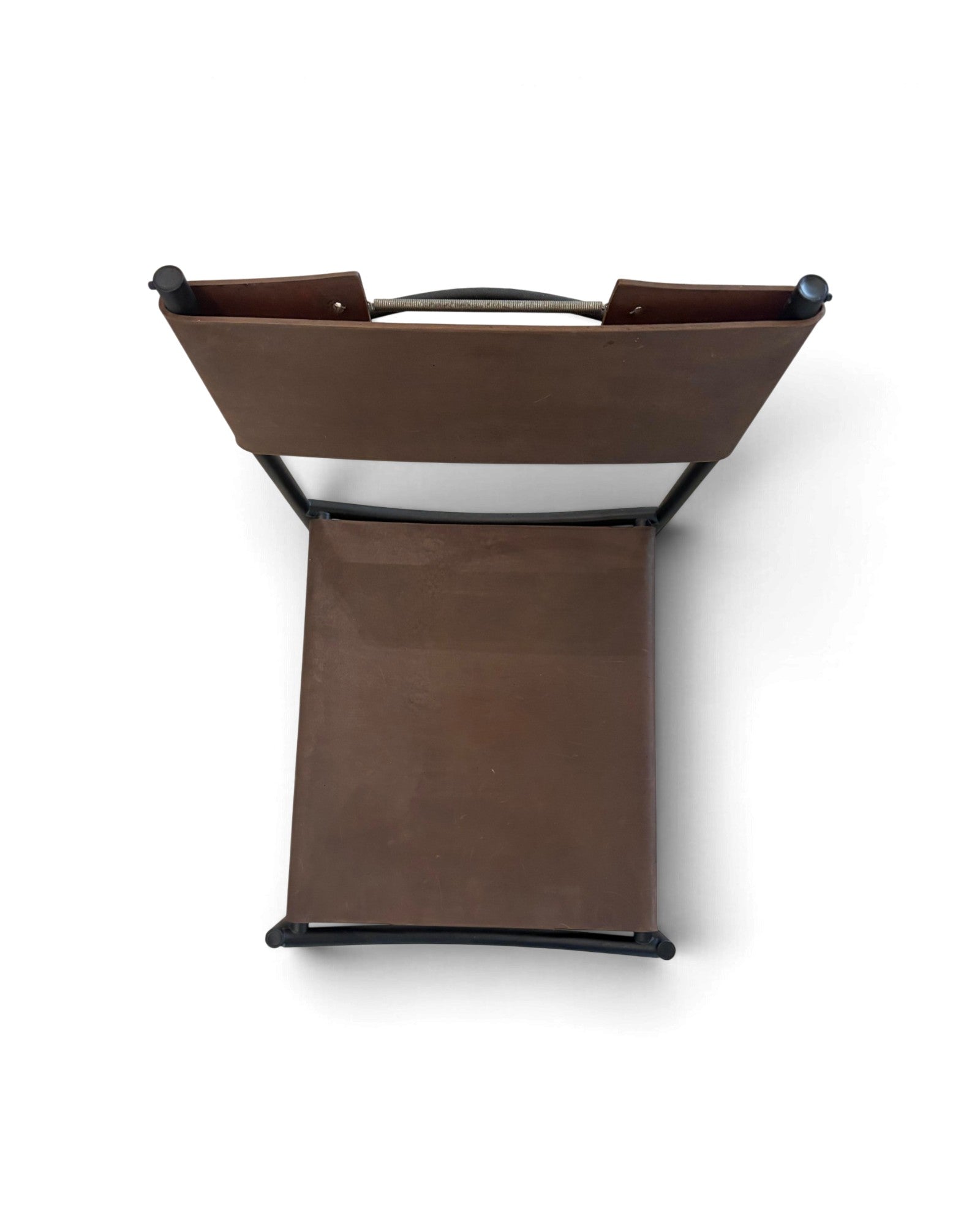 Geometric Leather Chair