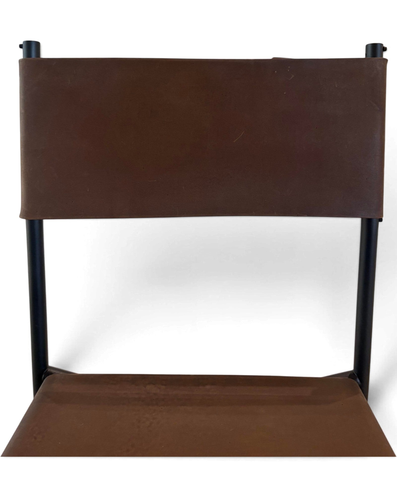 Geometric Leather Chair