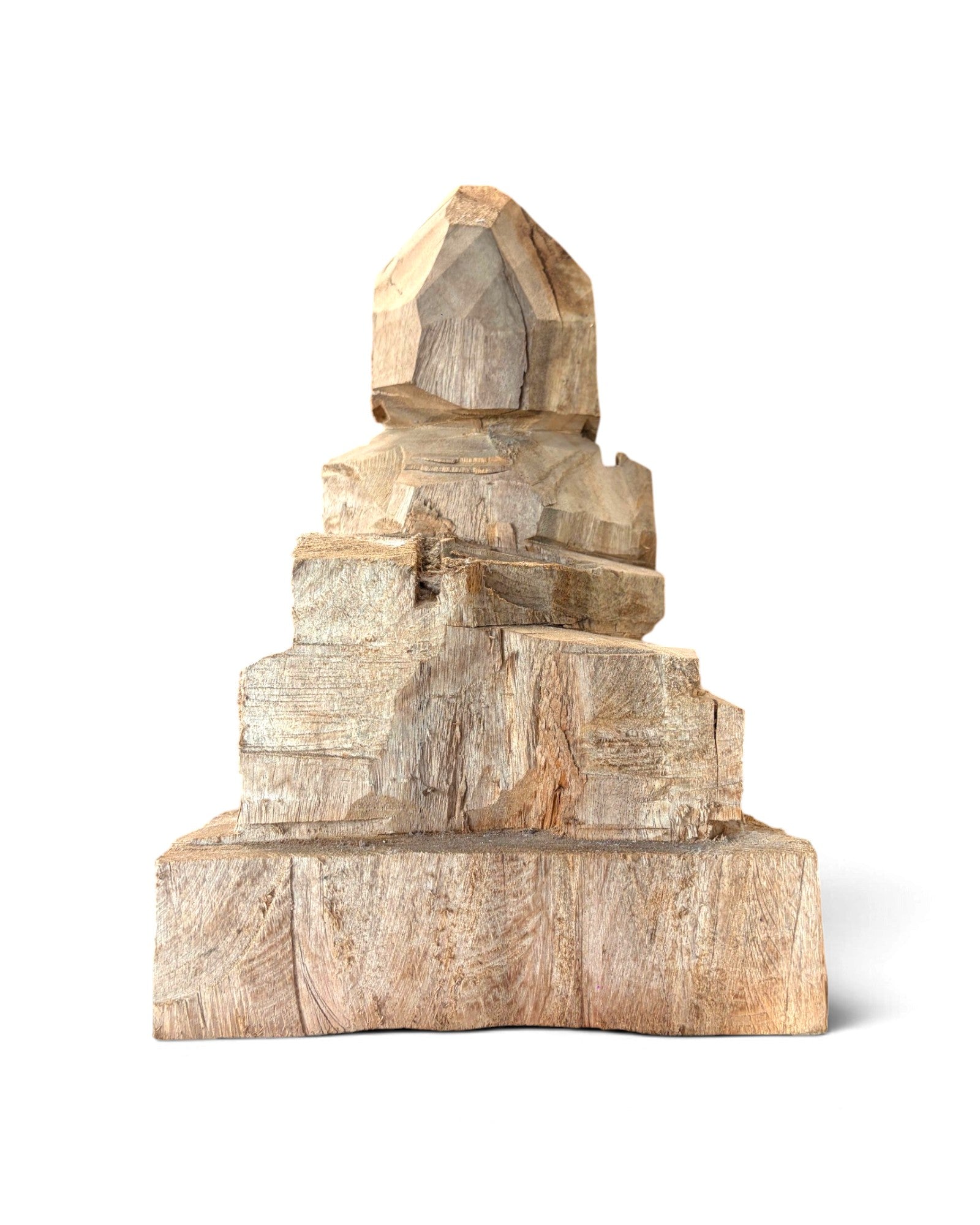 Wooden Carving Buddha Statue