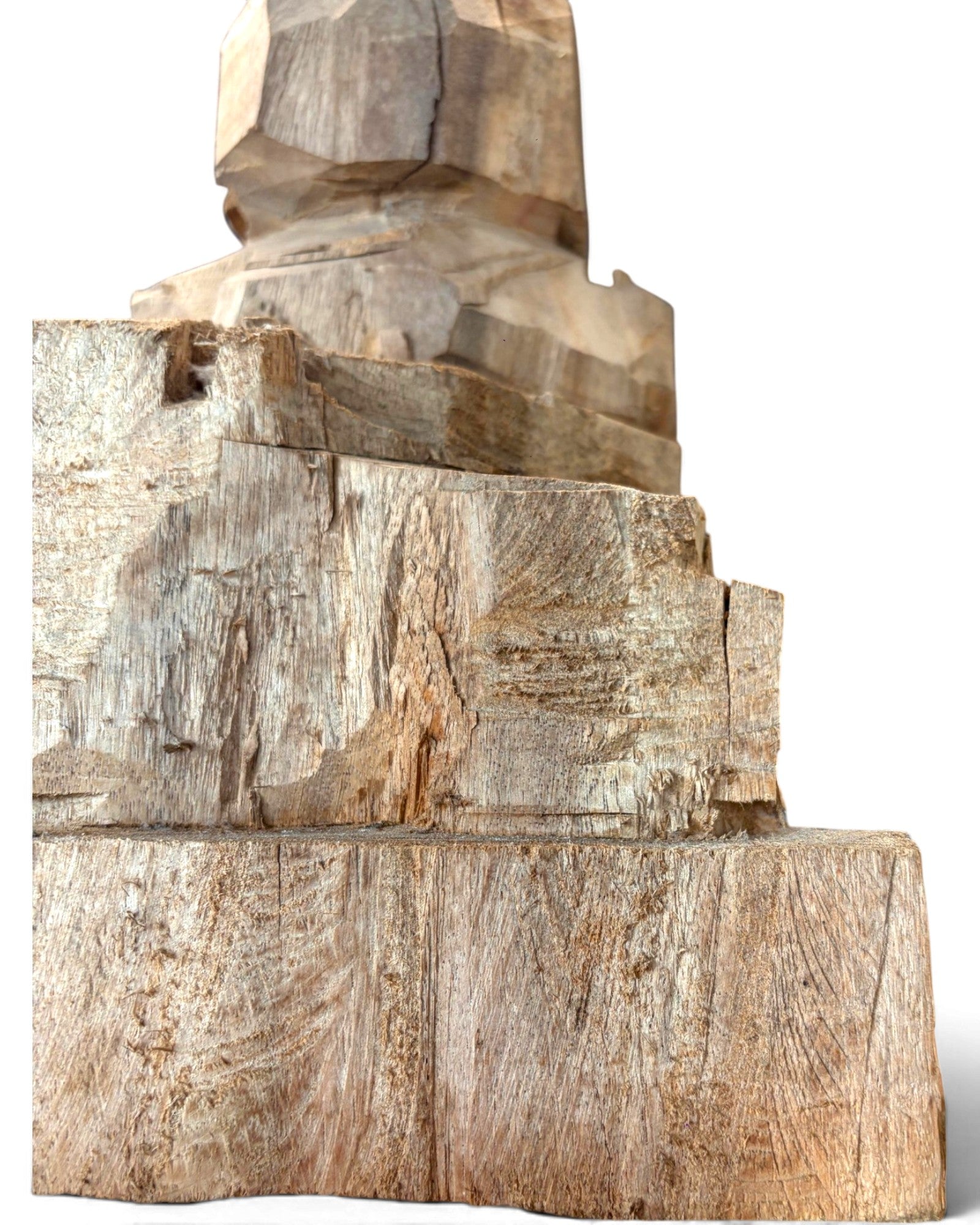 Wooden Carving Buddha Statue