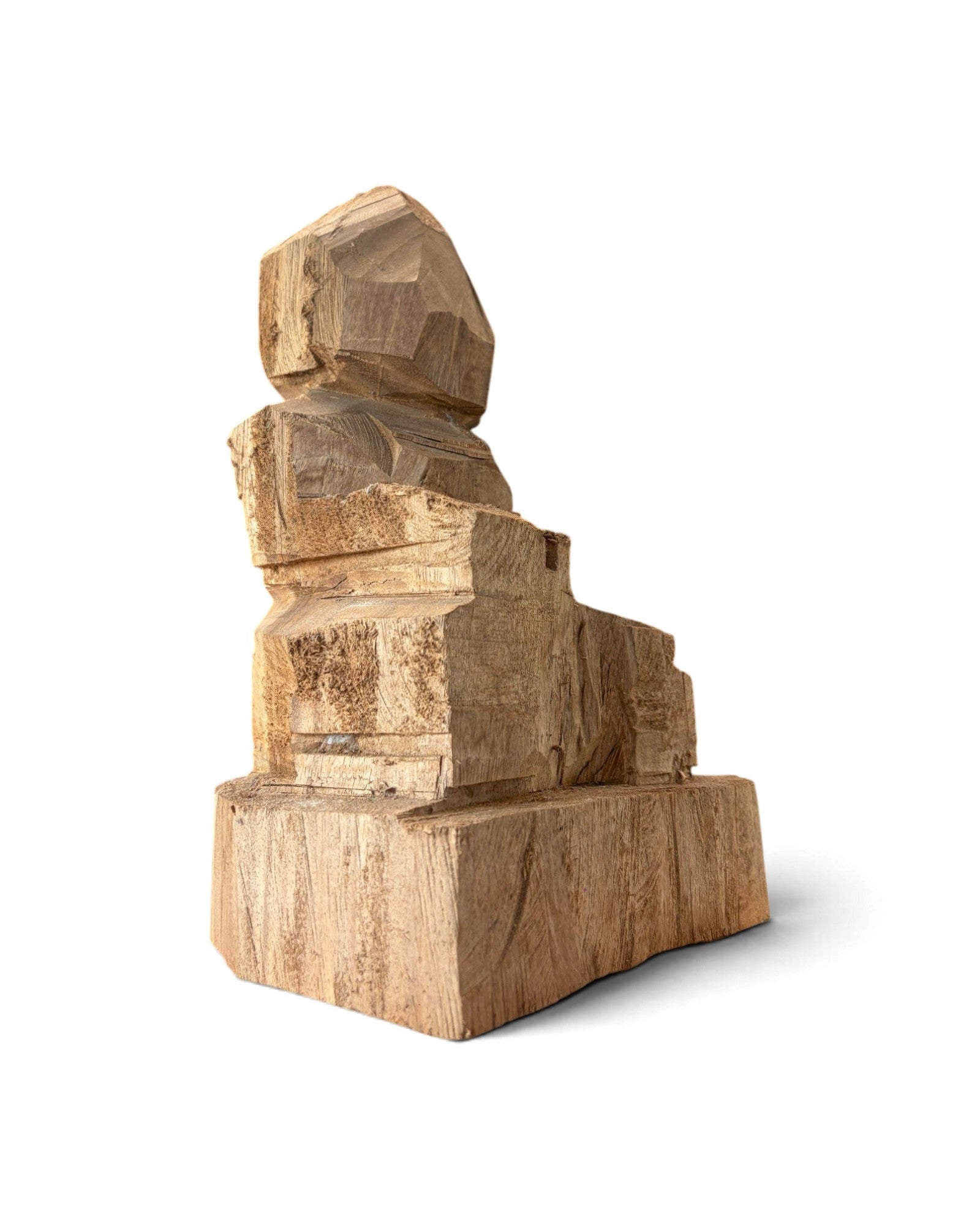 Wooden Carving Buddha Statue